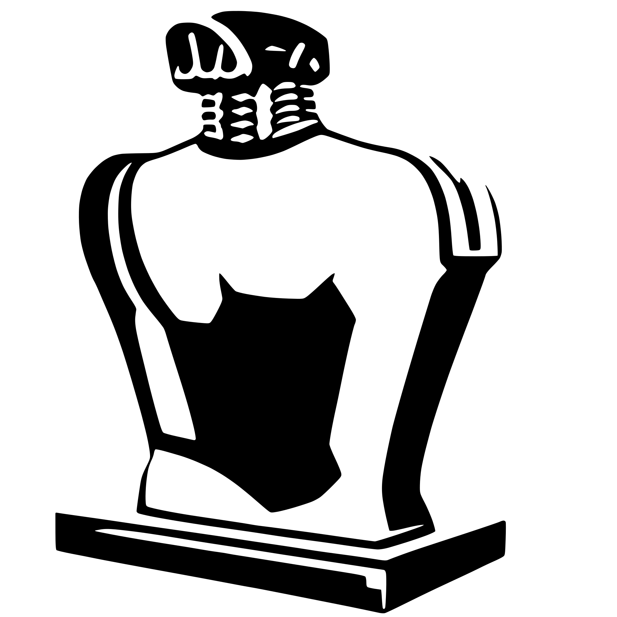 AI-generated SVG of a chest x ray