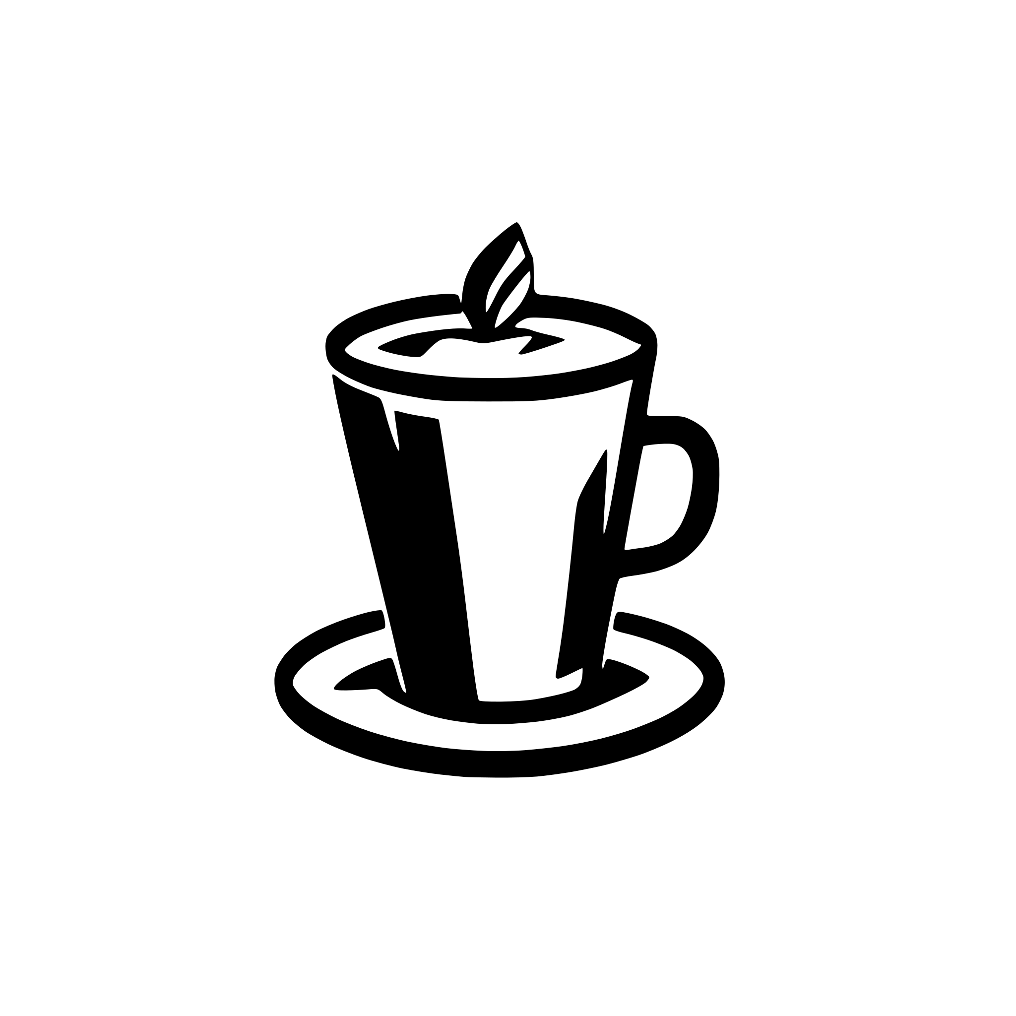 AI-generated SVG of 'coffee roast profile logo'