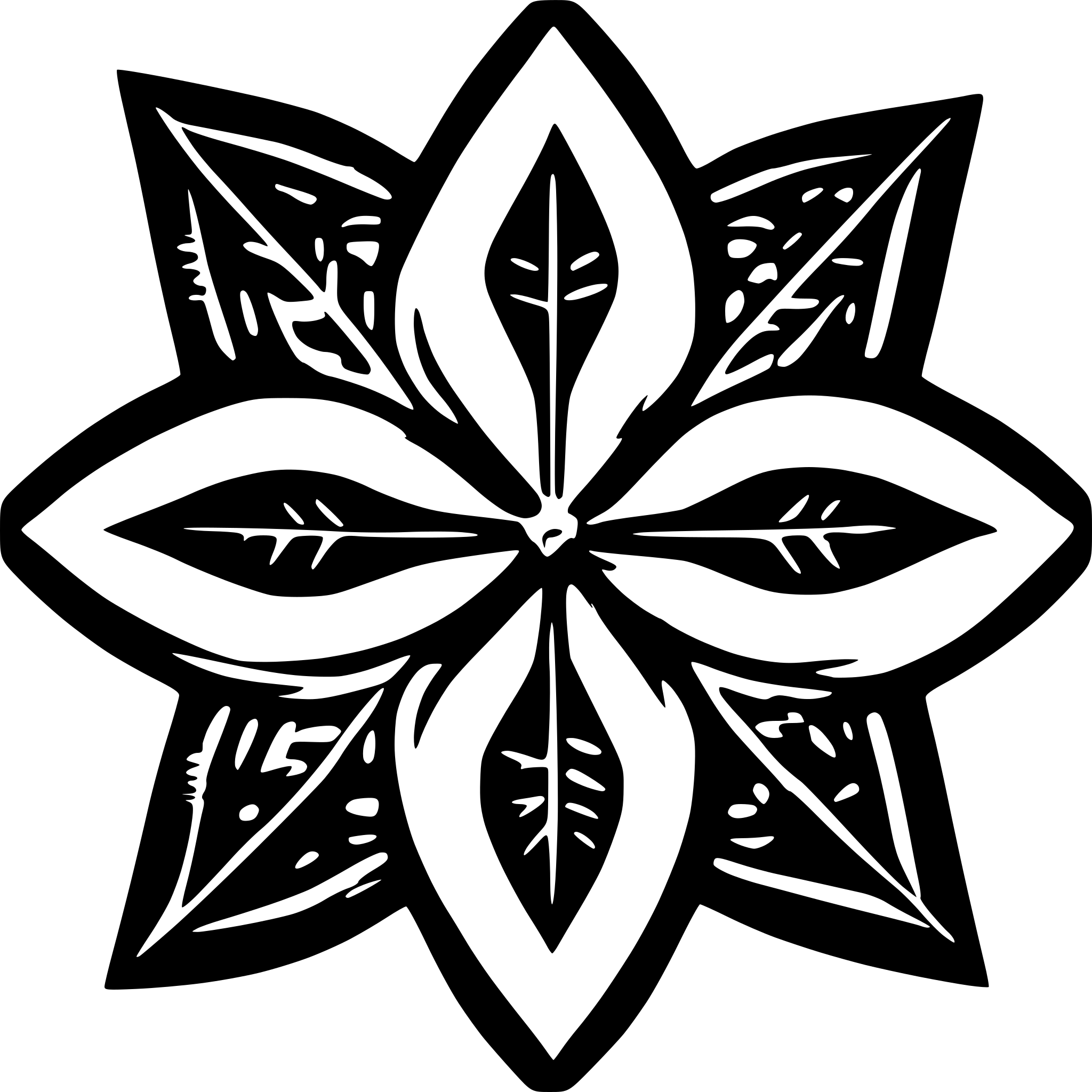 AI-generated SVG of a star