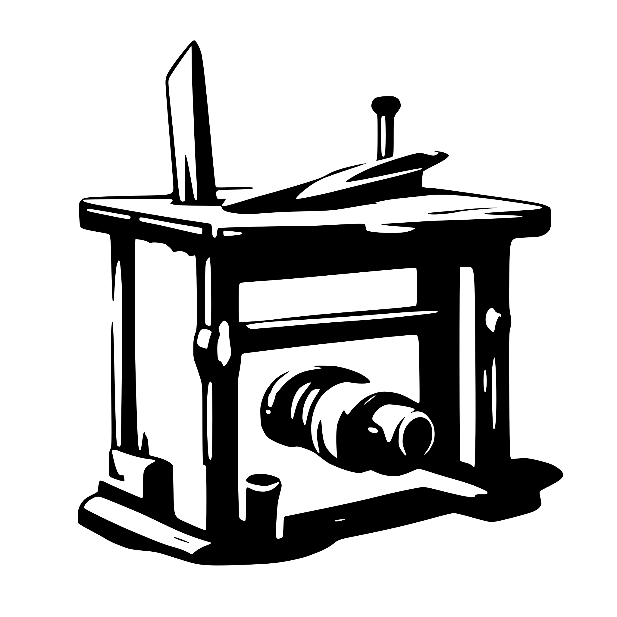 AI-generated SVG of 'woodworking'