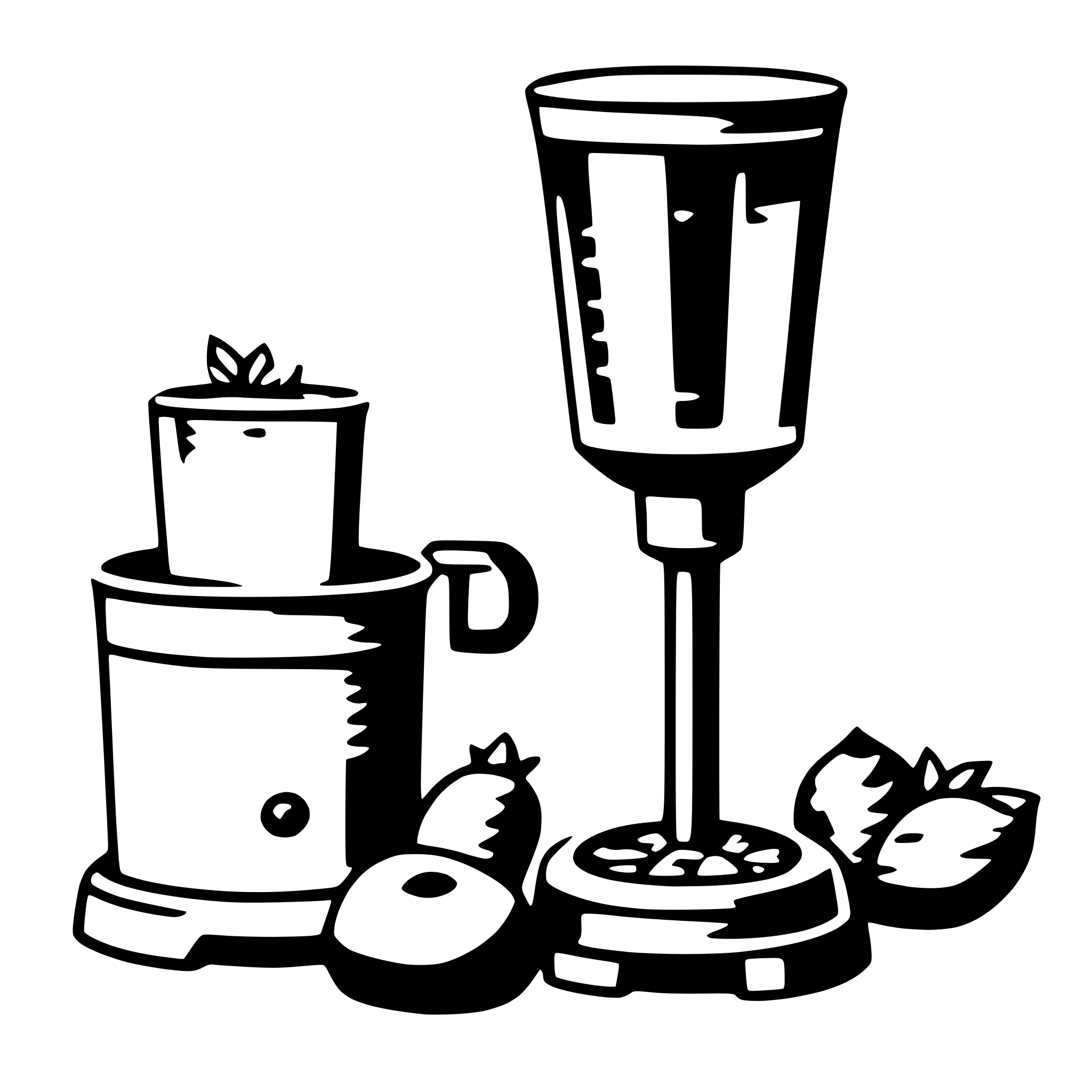 AI-generated SVG of 'blender'