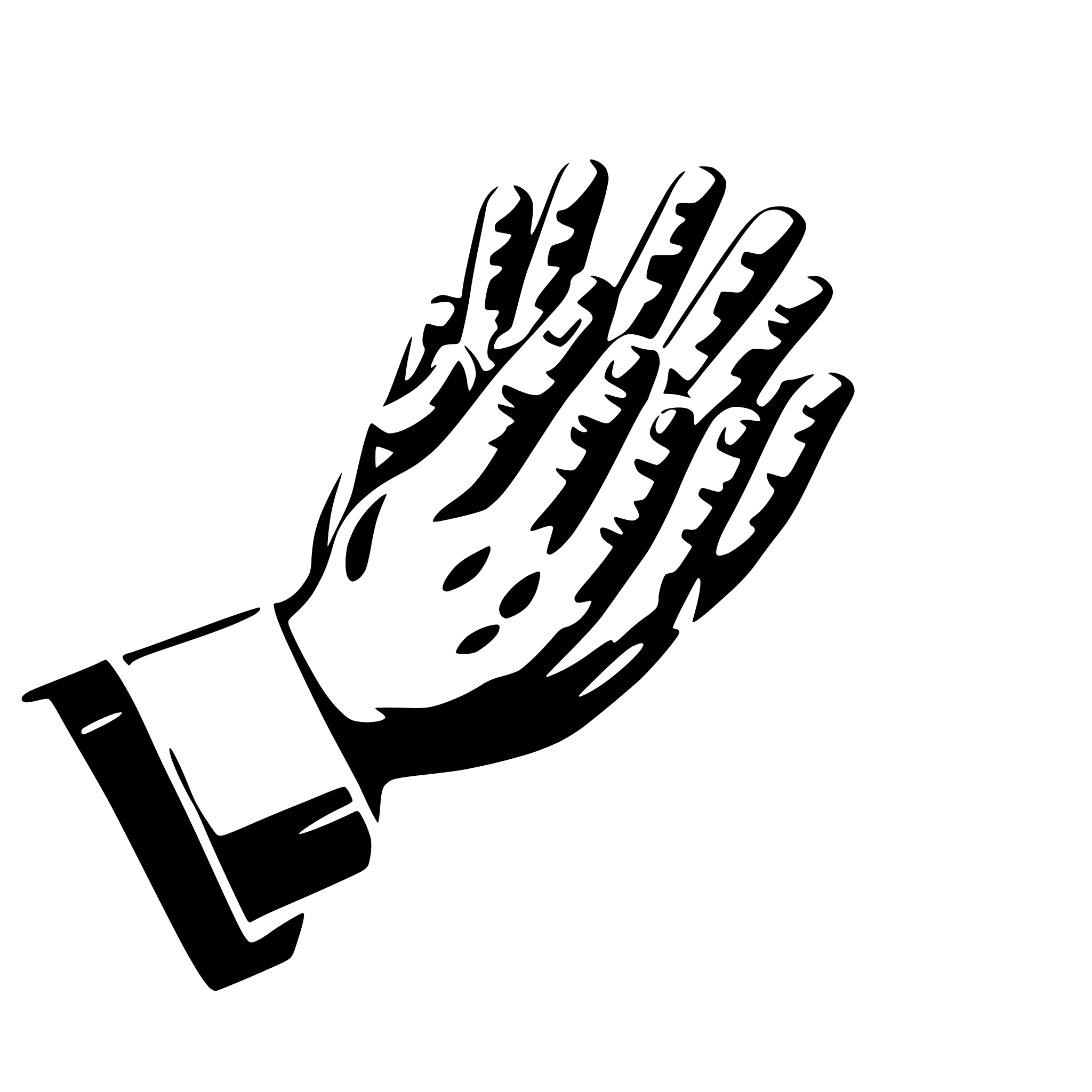 AI-generated SVG of 'hands wash'