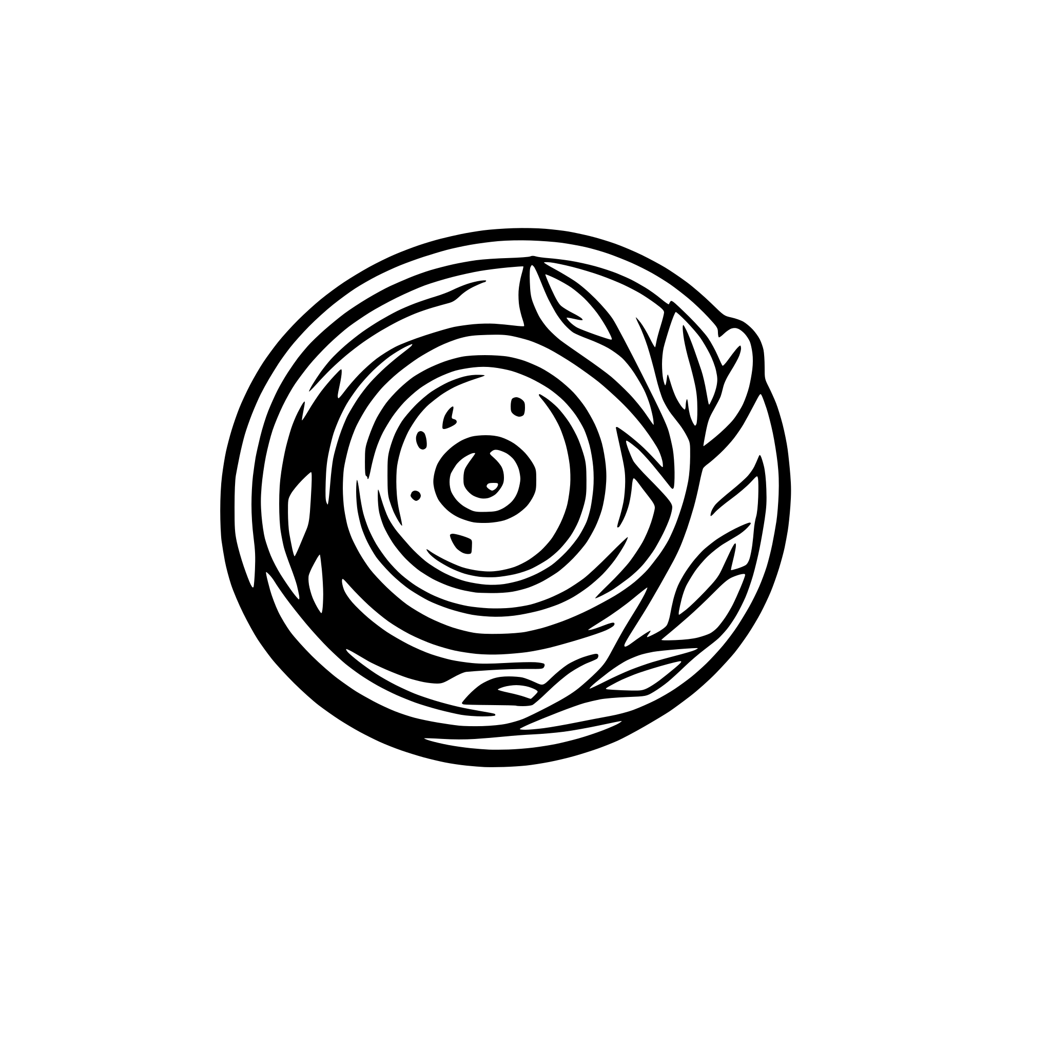 AI-generated SVG of a video survailiance camera