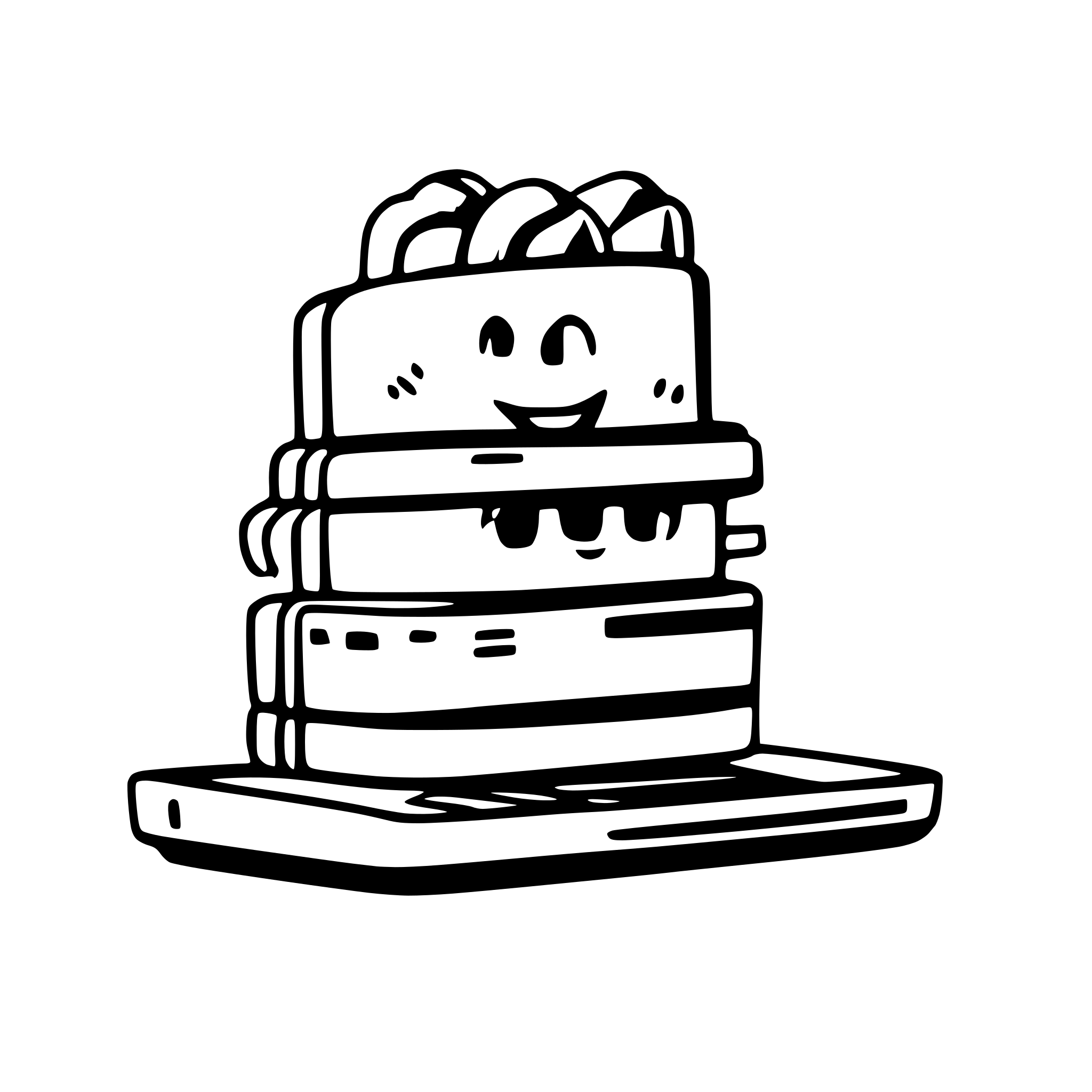 AI-generated SVG of a a laptop connecting to multiple servers through load balancing