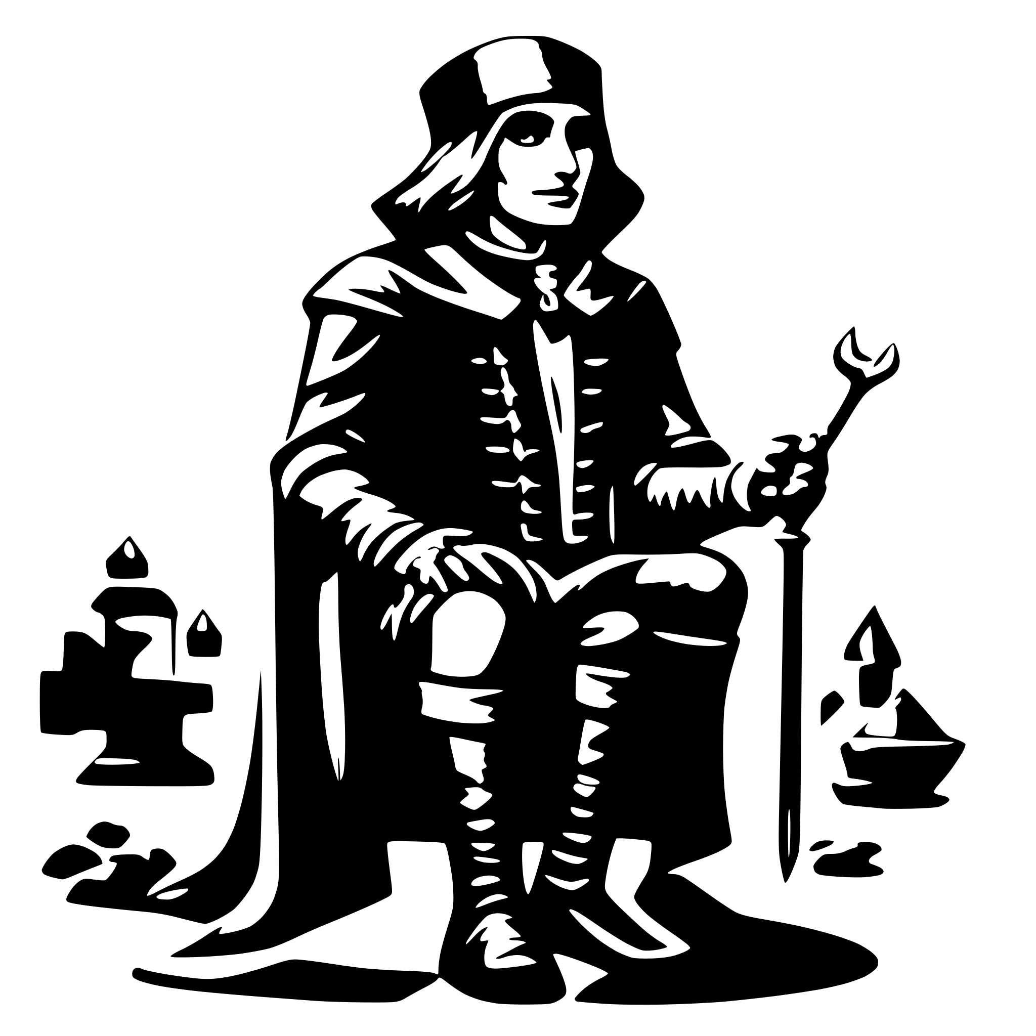 AI-generated SVG of 'faust'