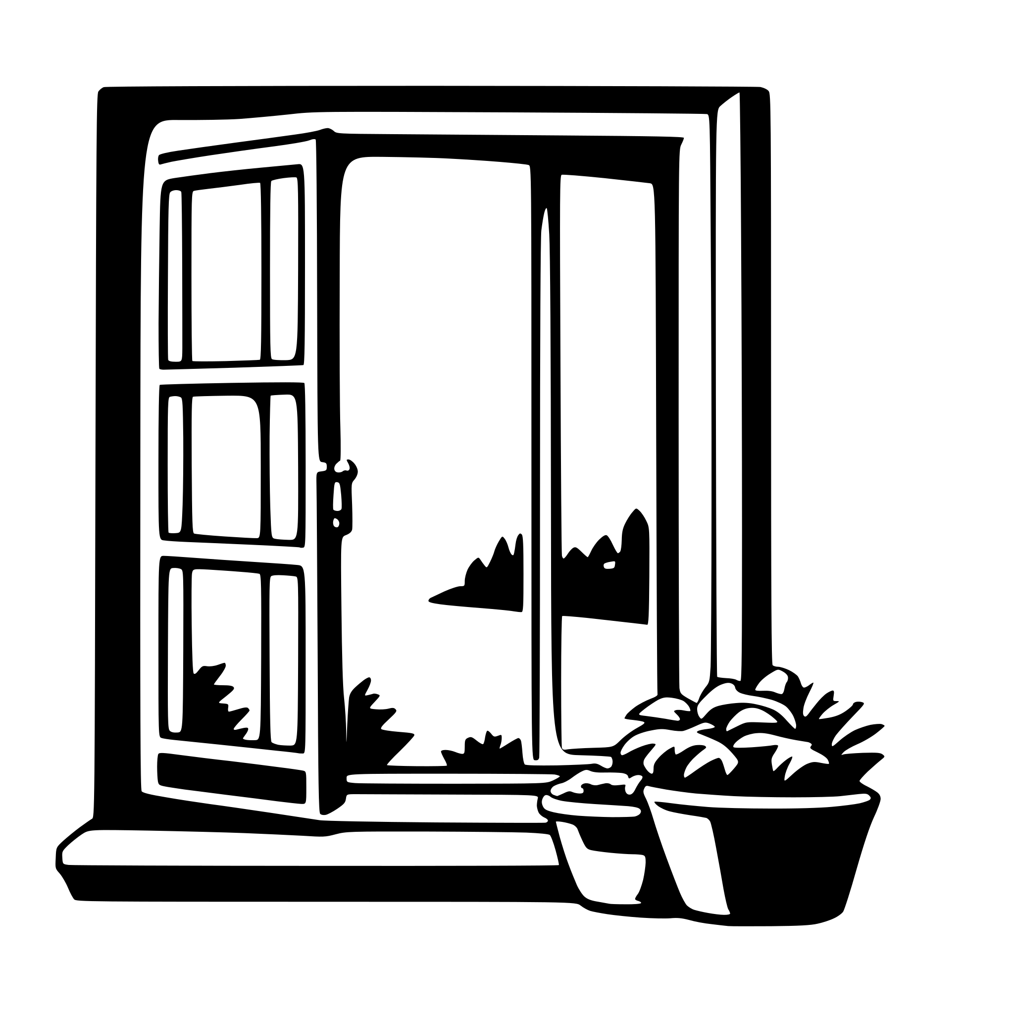 AI-generated SVG of 'window'
