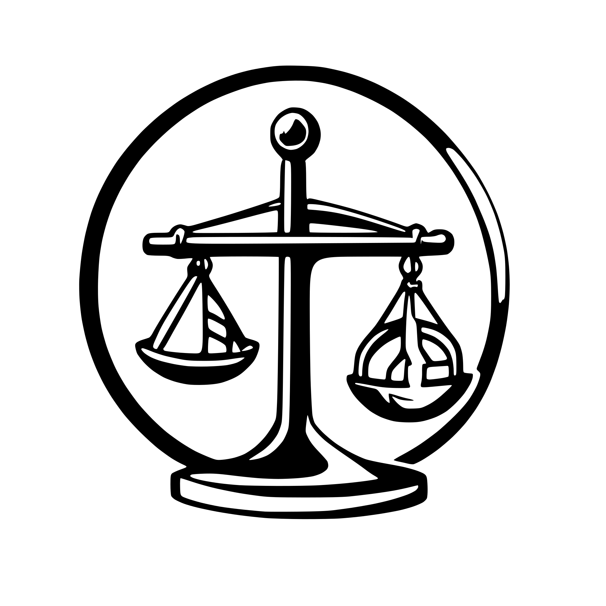 AI-generated SVG of a coins on scales