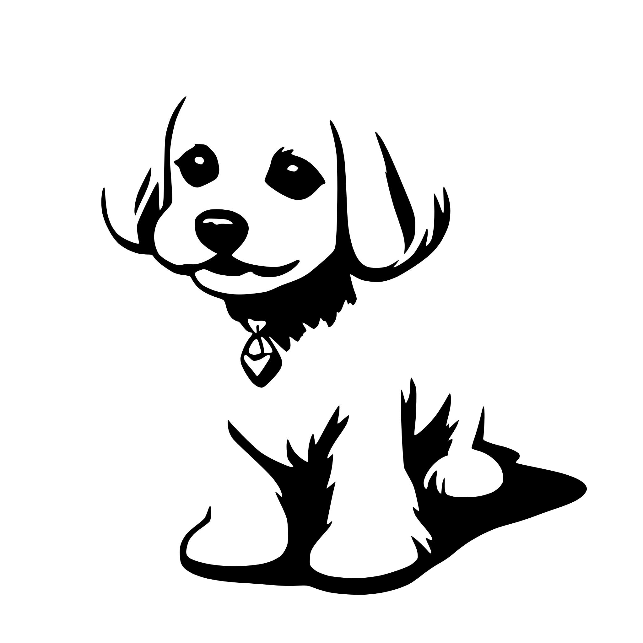 AI-generated SVG of a maltese