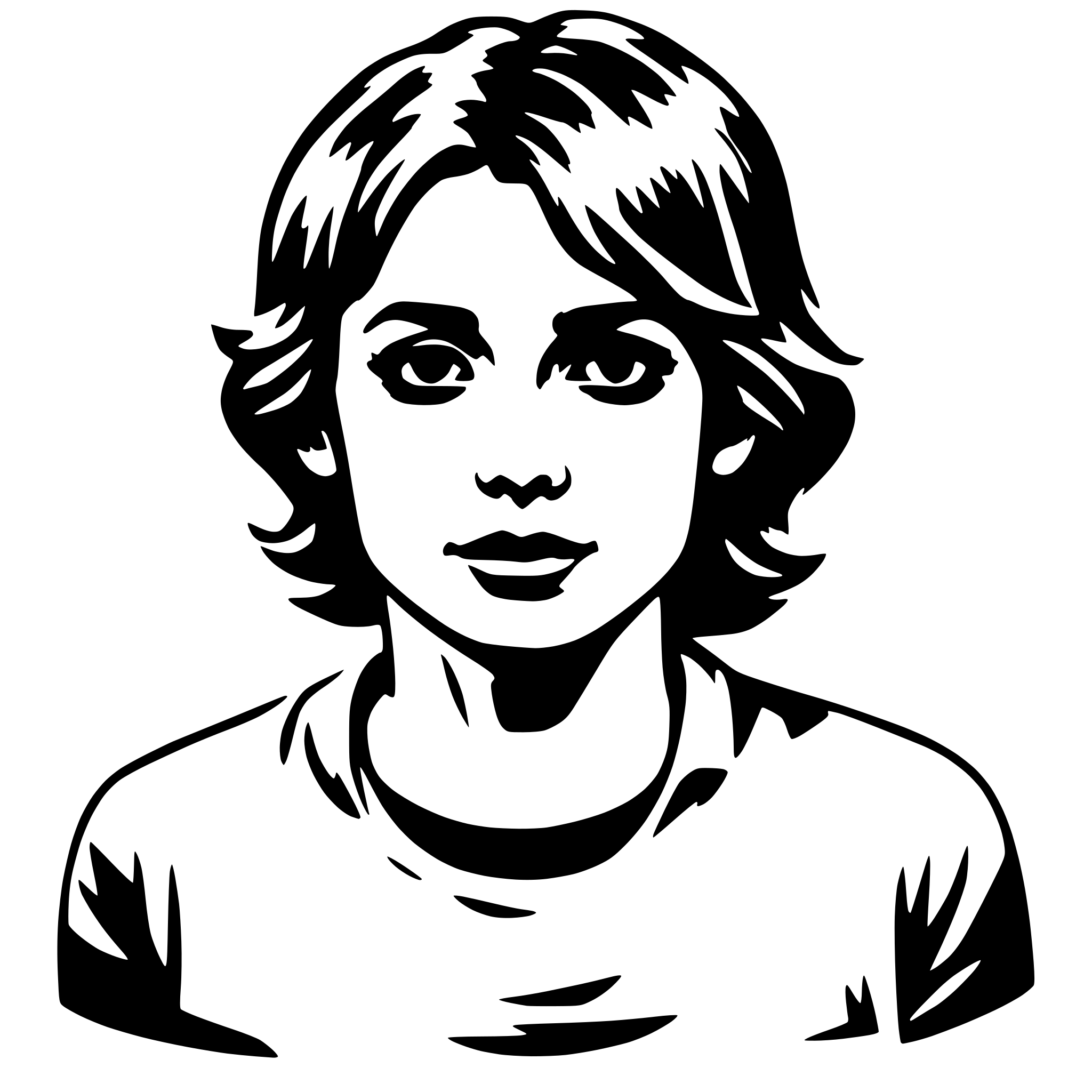 AI-generated SVG of 'mental health'