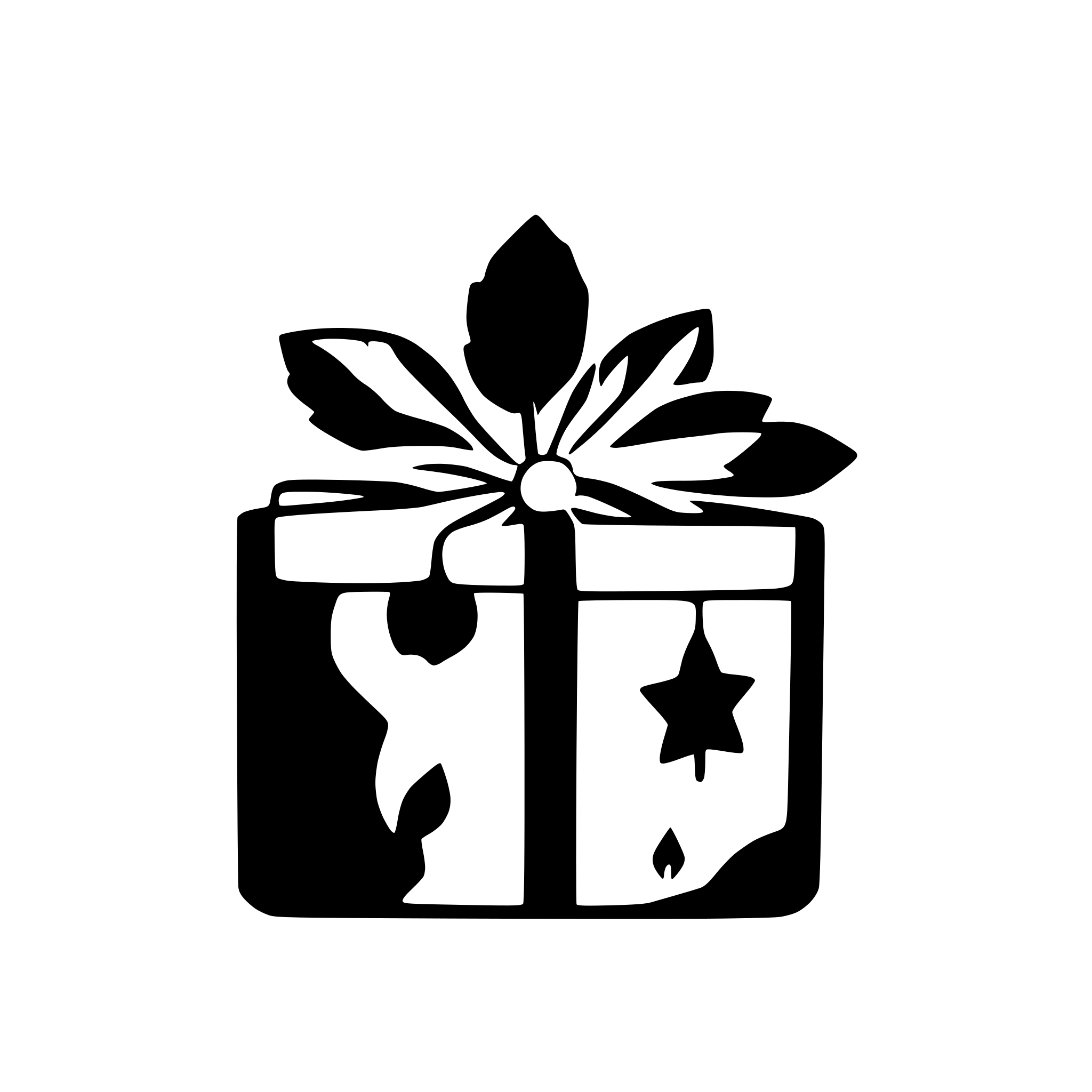 AI-generated SVG of 'christmas gift'