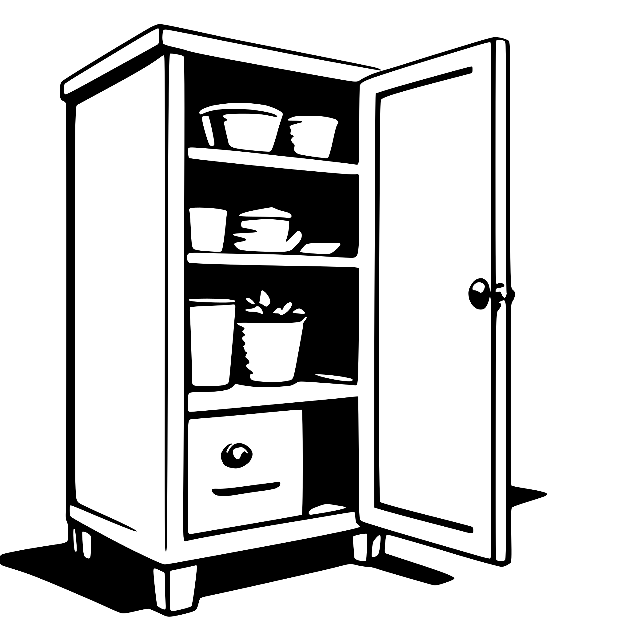 AI-generated SVG of 'cupboard'