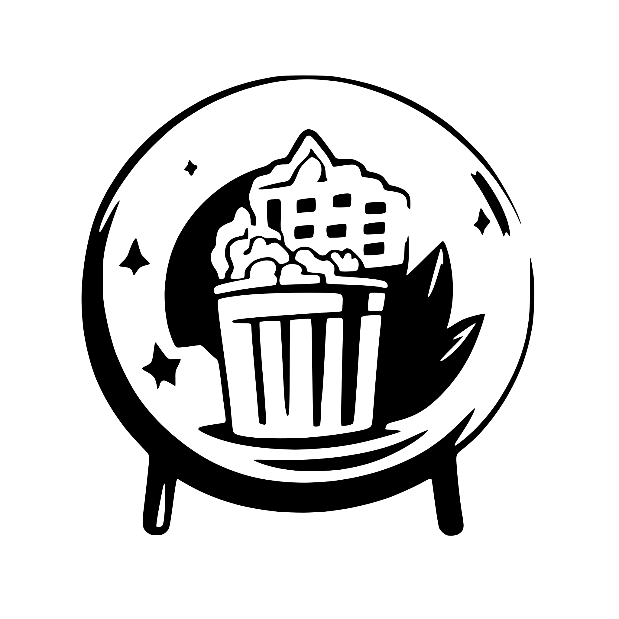 AI-generated SVG of a Movie Night at home
