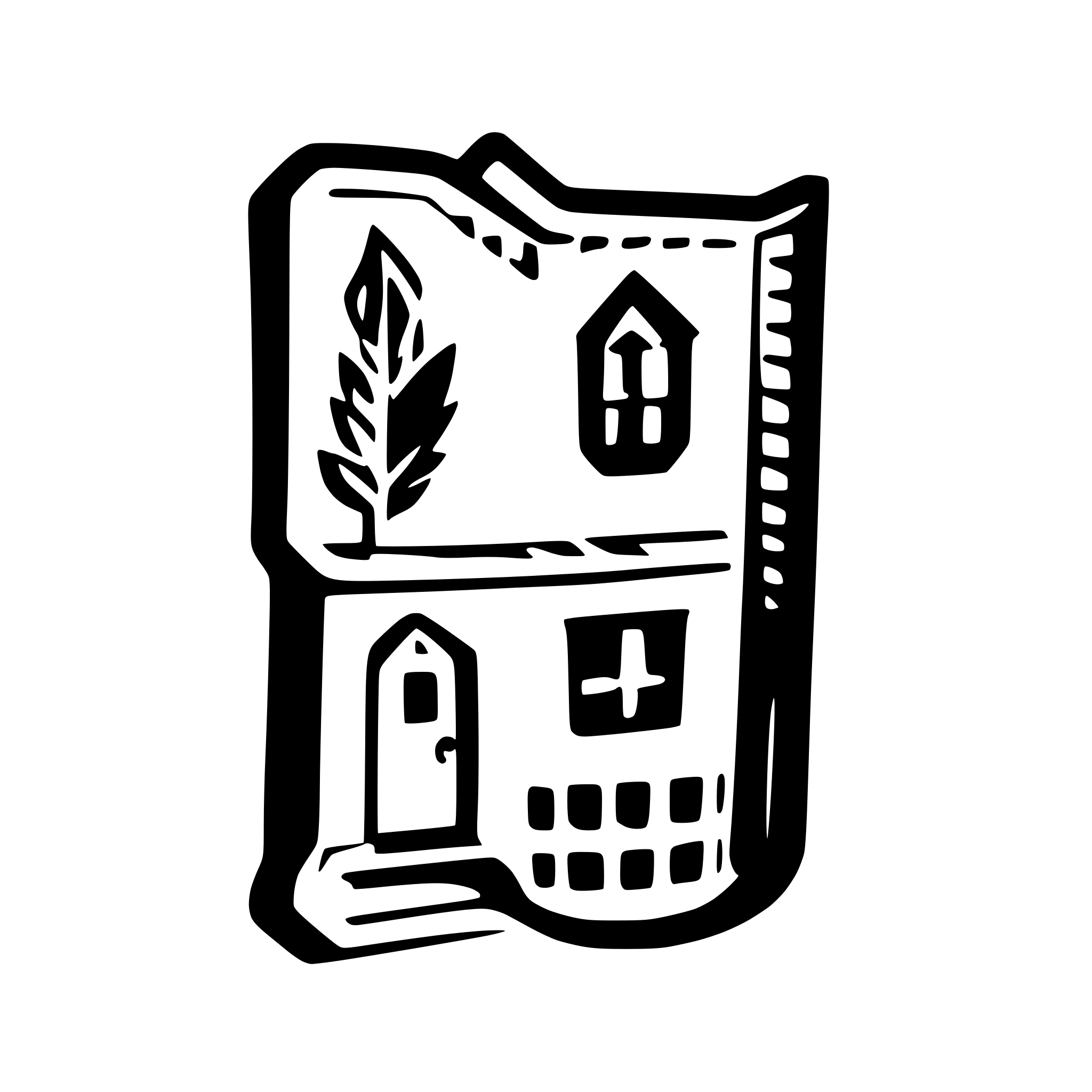 AI-generated SVG of a a cool icon for an old tavern