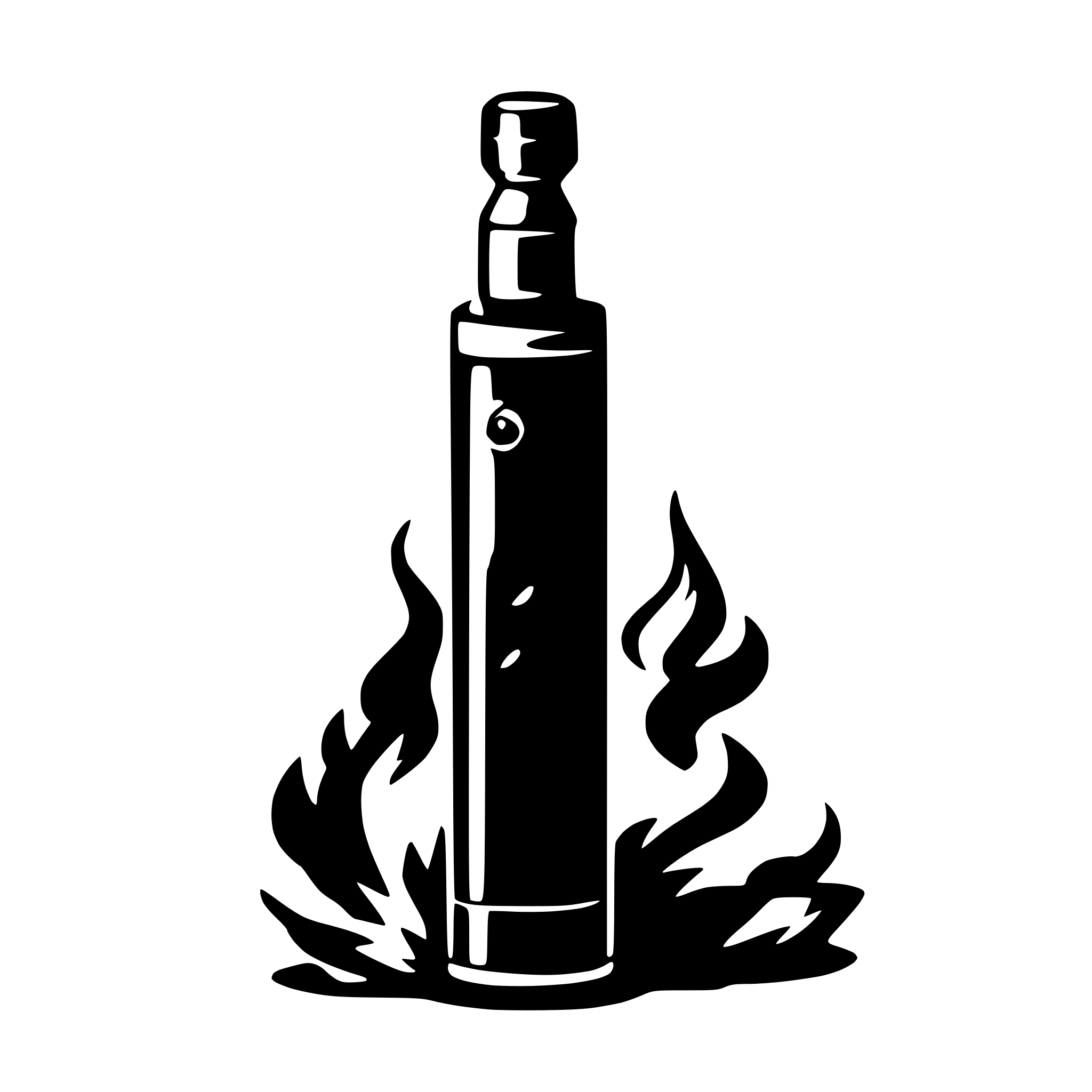 AI-generated SVG of a vape