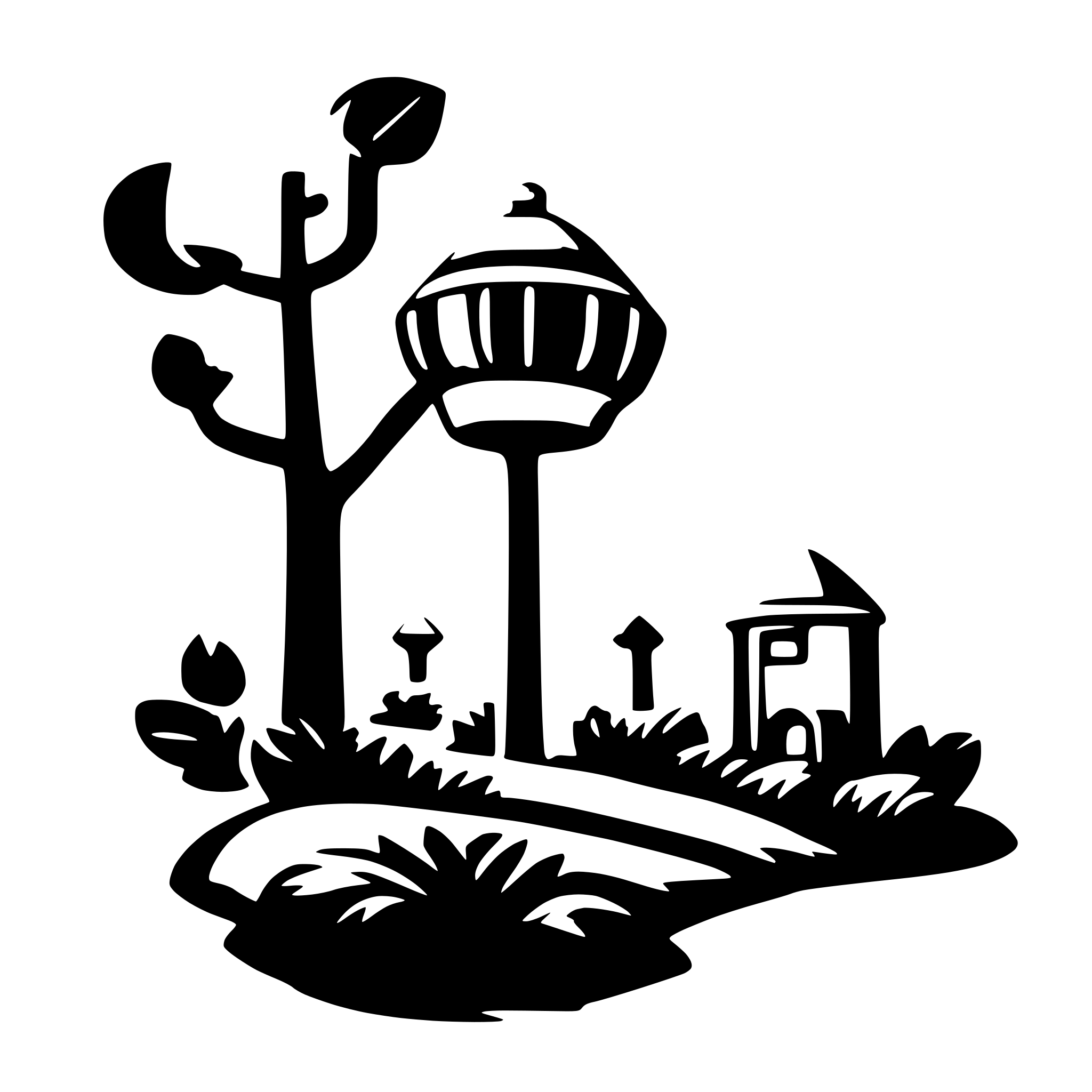 AI-generated SVG of a , vector illustration, monochrome