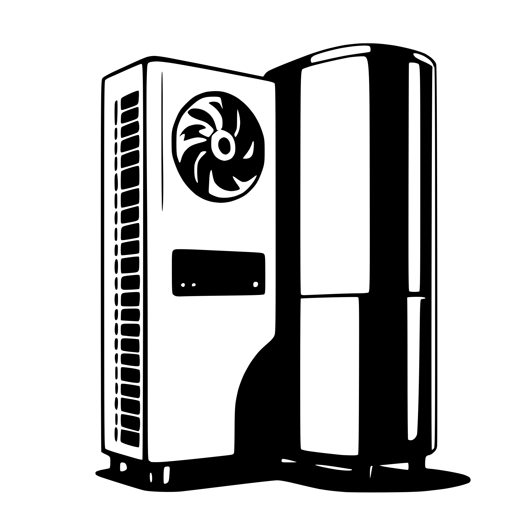 AI-generated SVG of a 2D HEAT PUMP