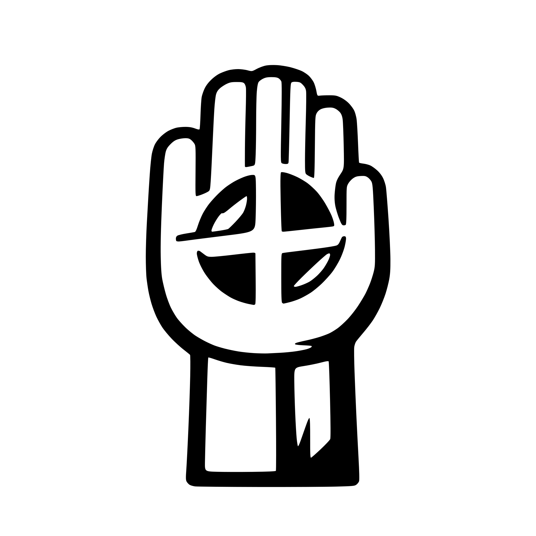 AI-generated SVG of a peace in protest