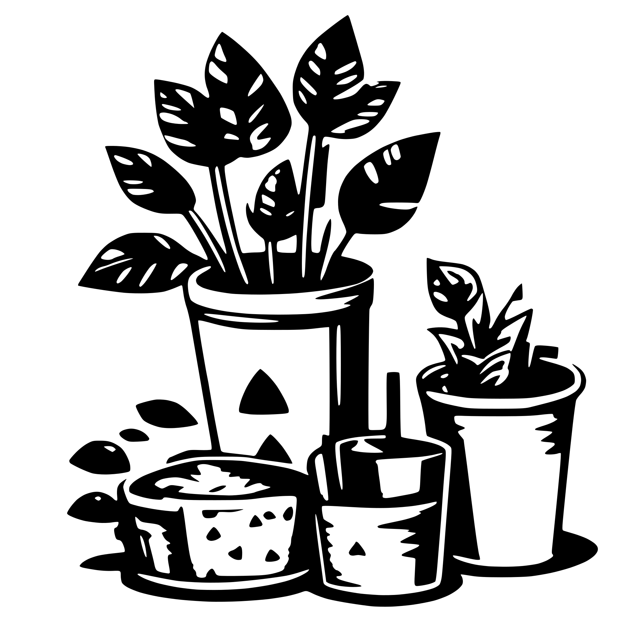 AI-generated SVG of 'girly assets or accessories to print on t shirt'