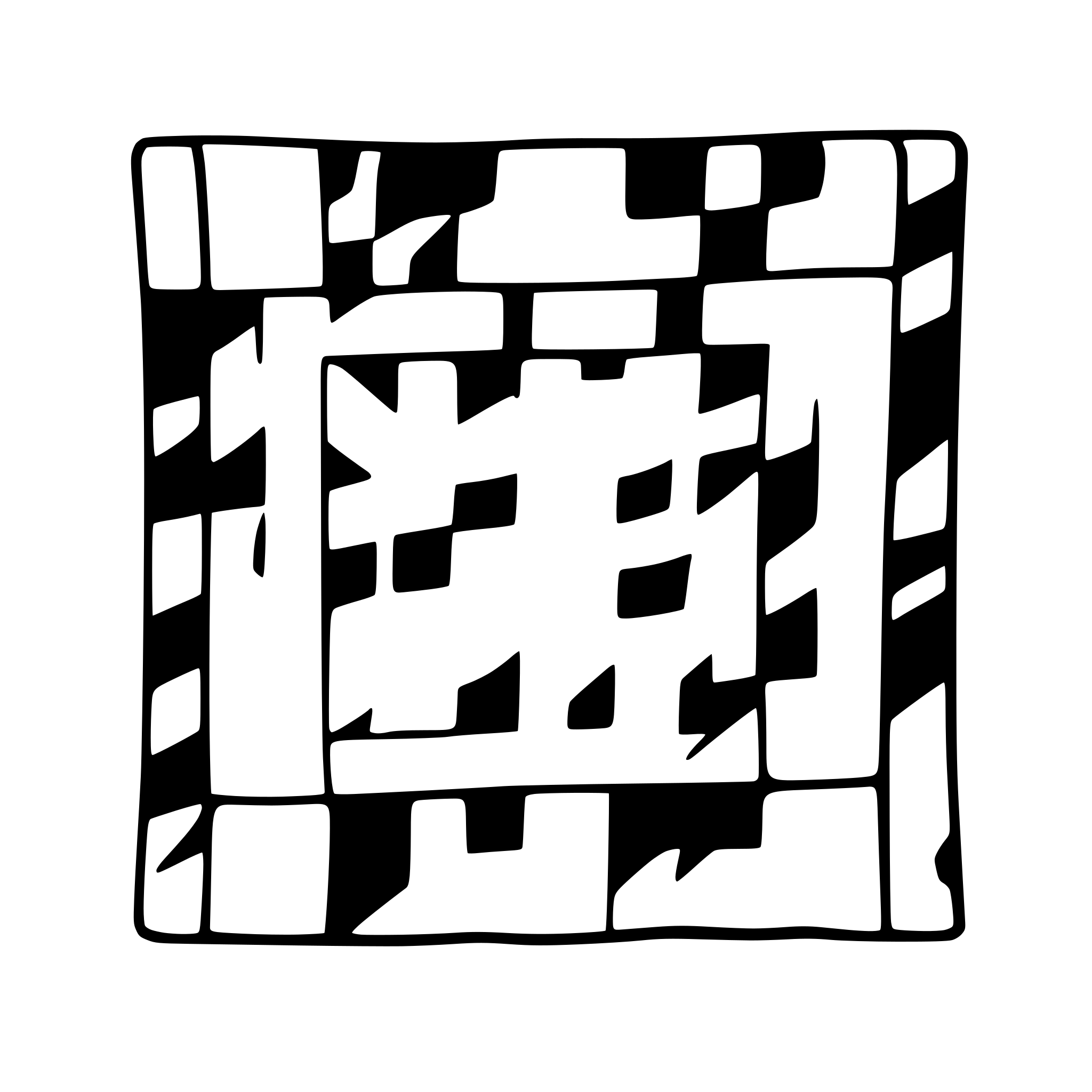 AI-generated SVG of a a piece of fabric in shape of square