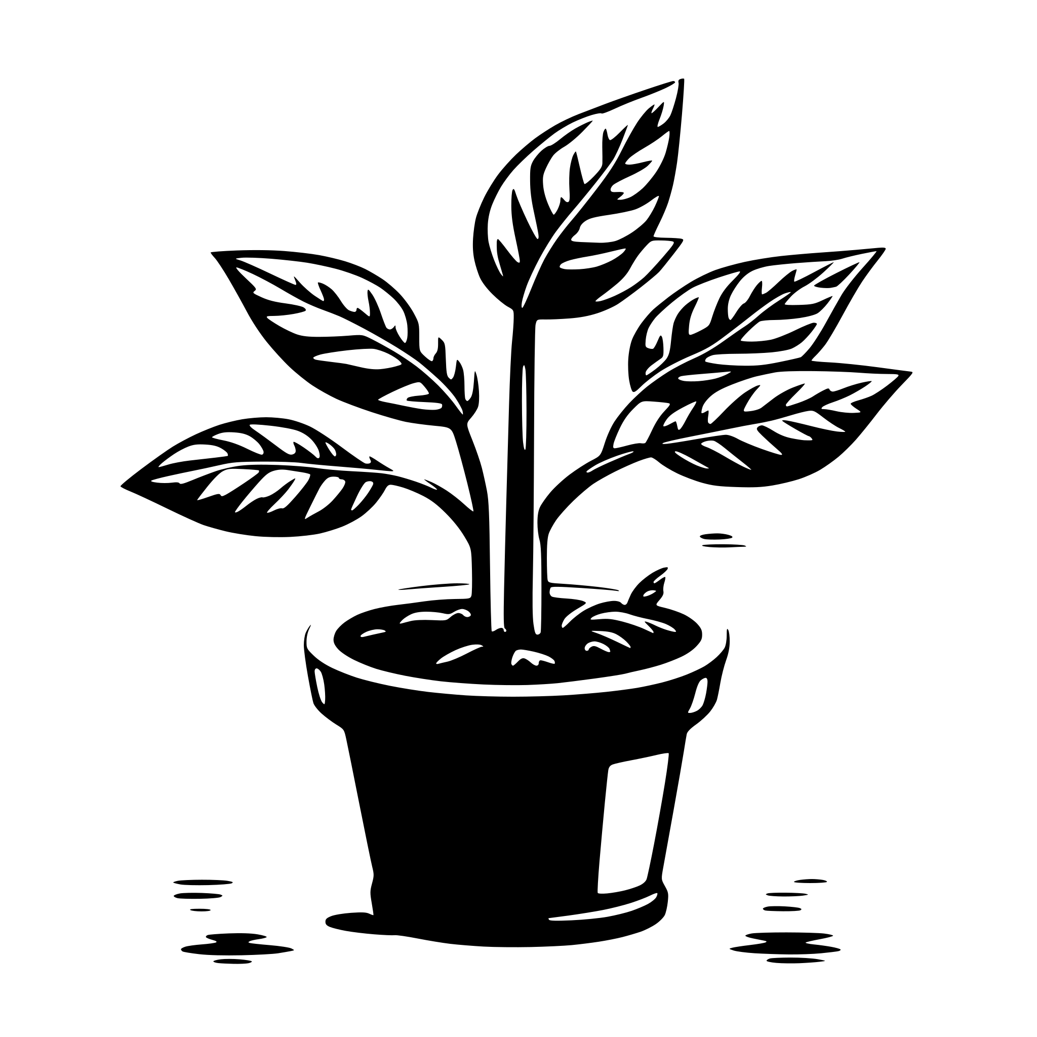 AI-generated SVG of a An infographic illustrating the process of plant growth