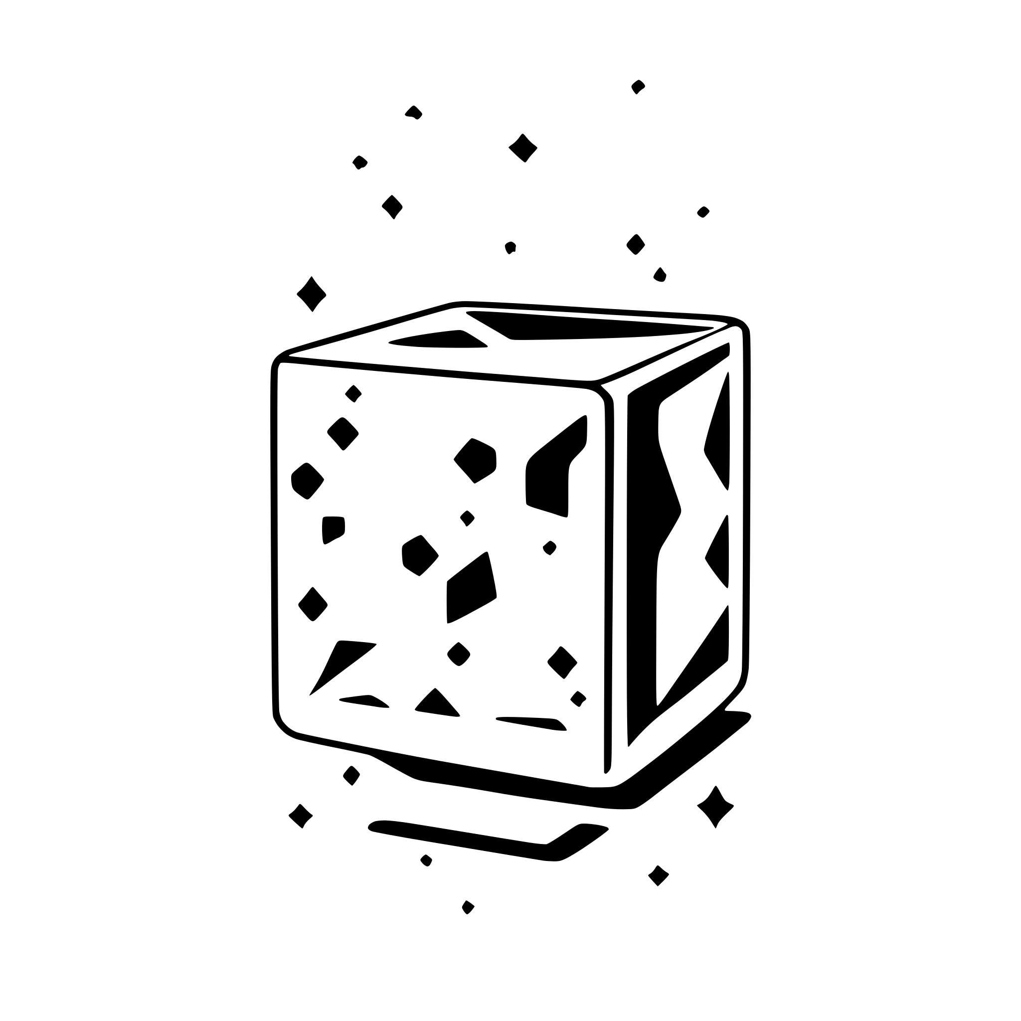 AI-generated SVG of a A cube with equal edges in space.Stars resembled by simple dots in the background. The earth as line art in the lower right corner. The cube has a trajectory to earth. AI-generated SVG of a A cube with equal edges in space.Stars resembled by simple dots in the background. The earth as line art in the lower right corner. The cube has a trajectory to earth.