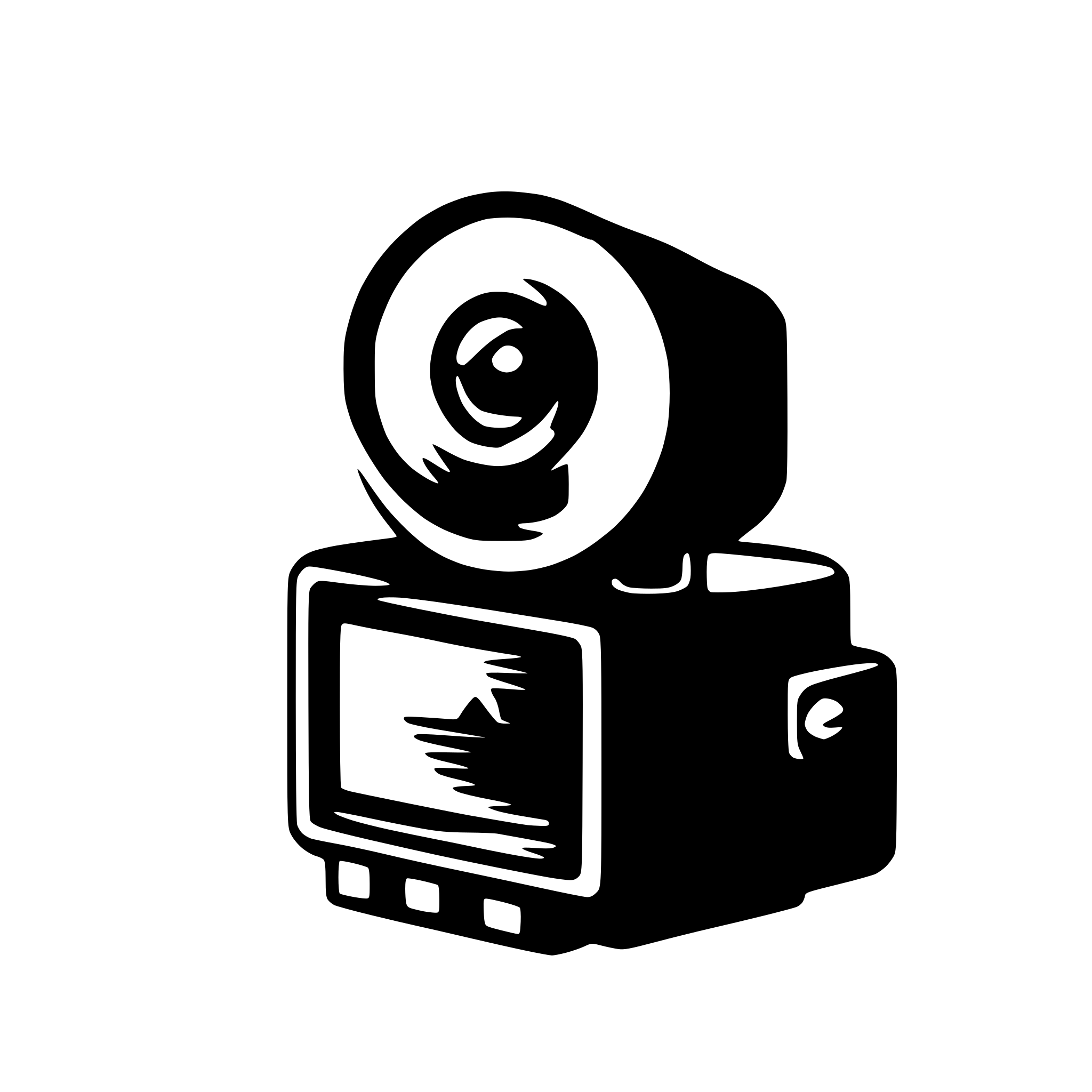AI-generated SVG of 'video icon'