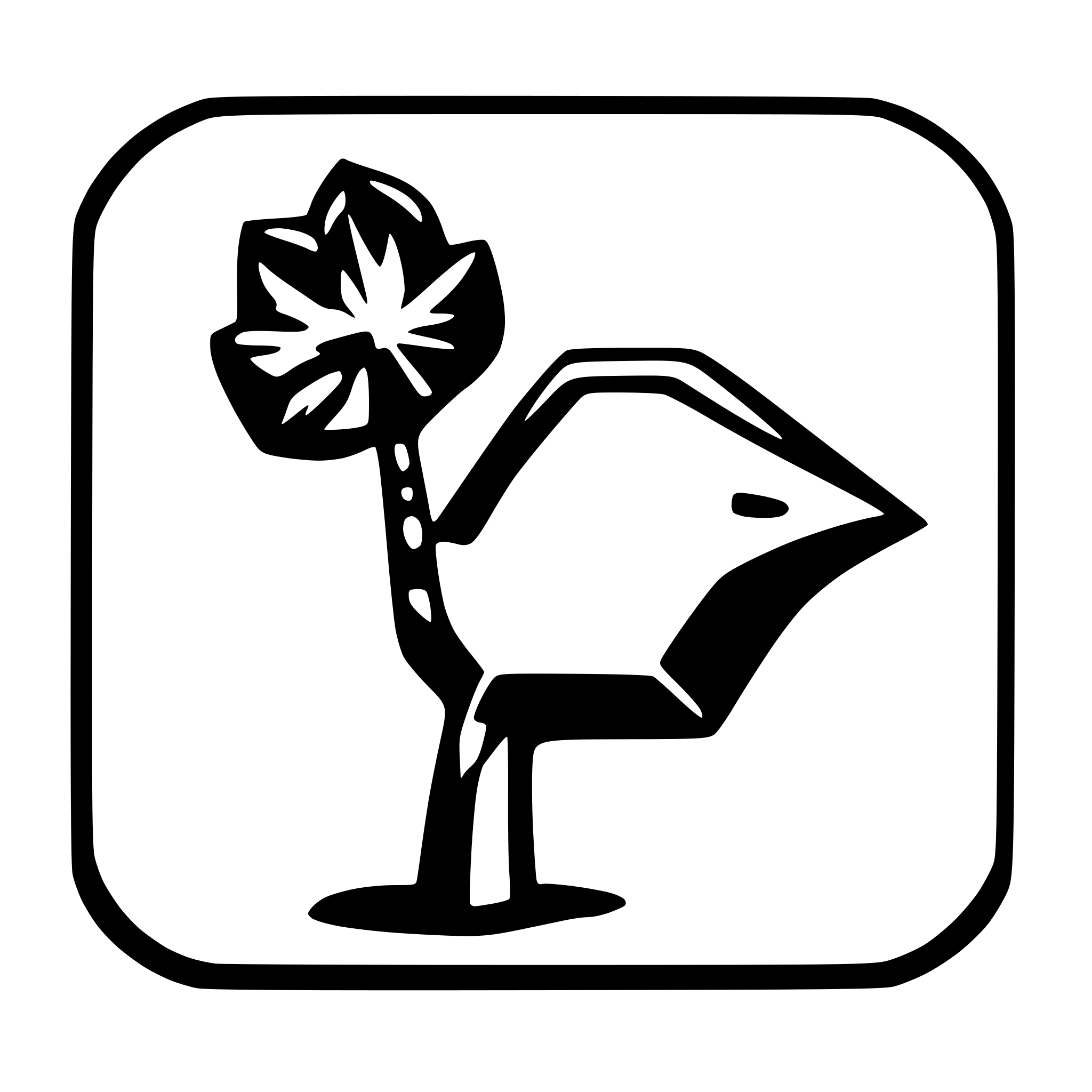 AI-generated SVG of a R