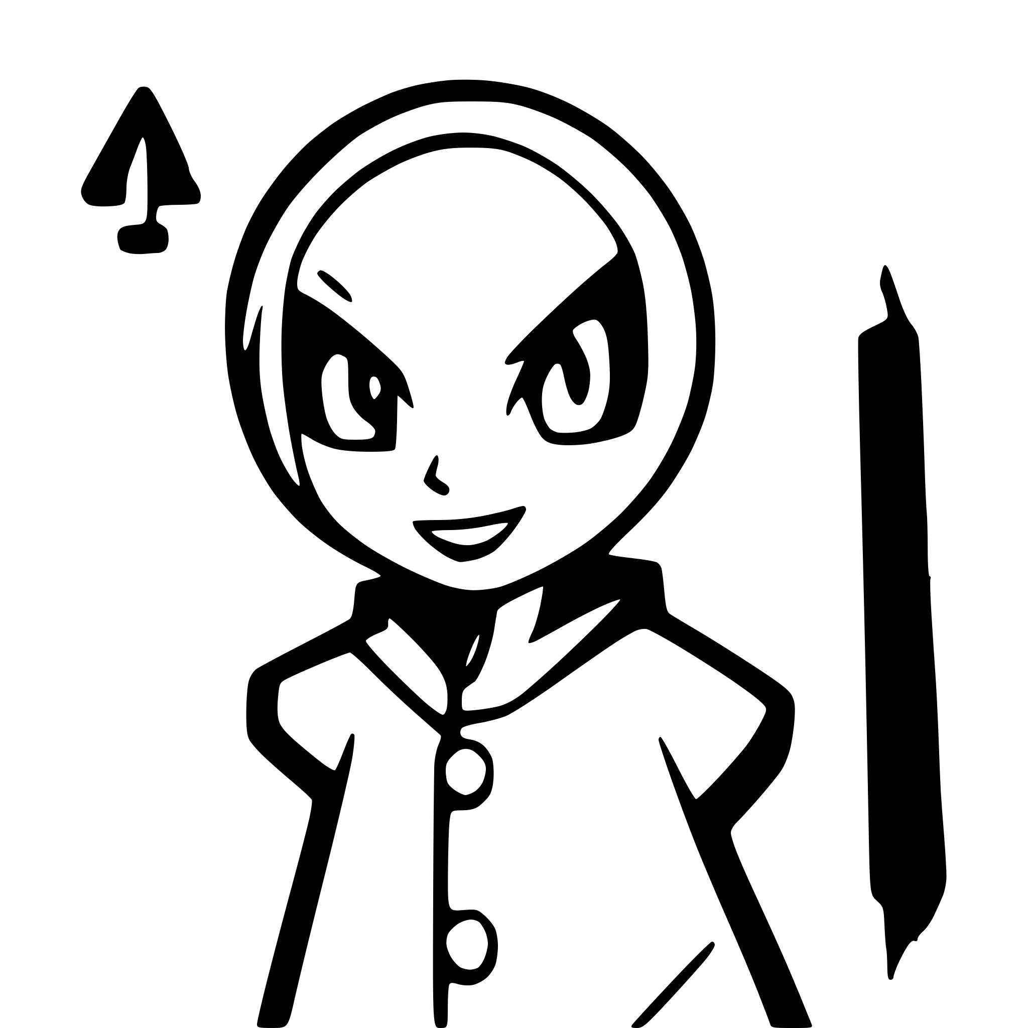 AI-generated SVG of a caricature of a faceless pokemon with question marks