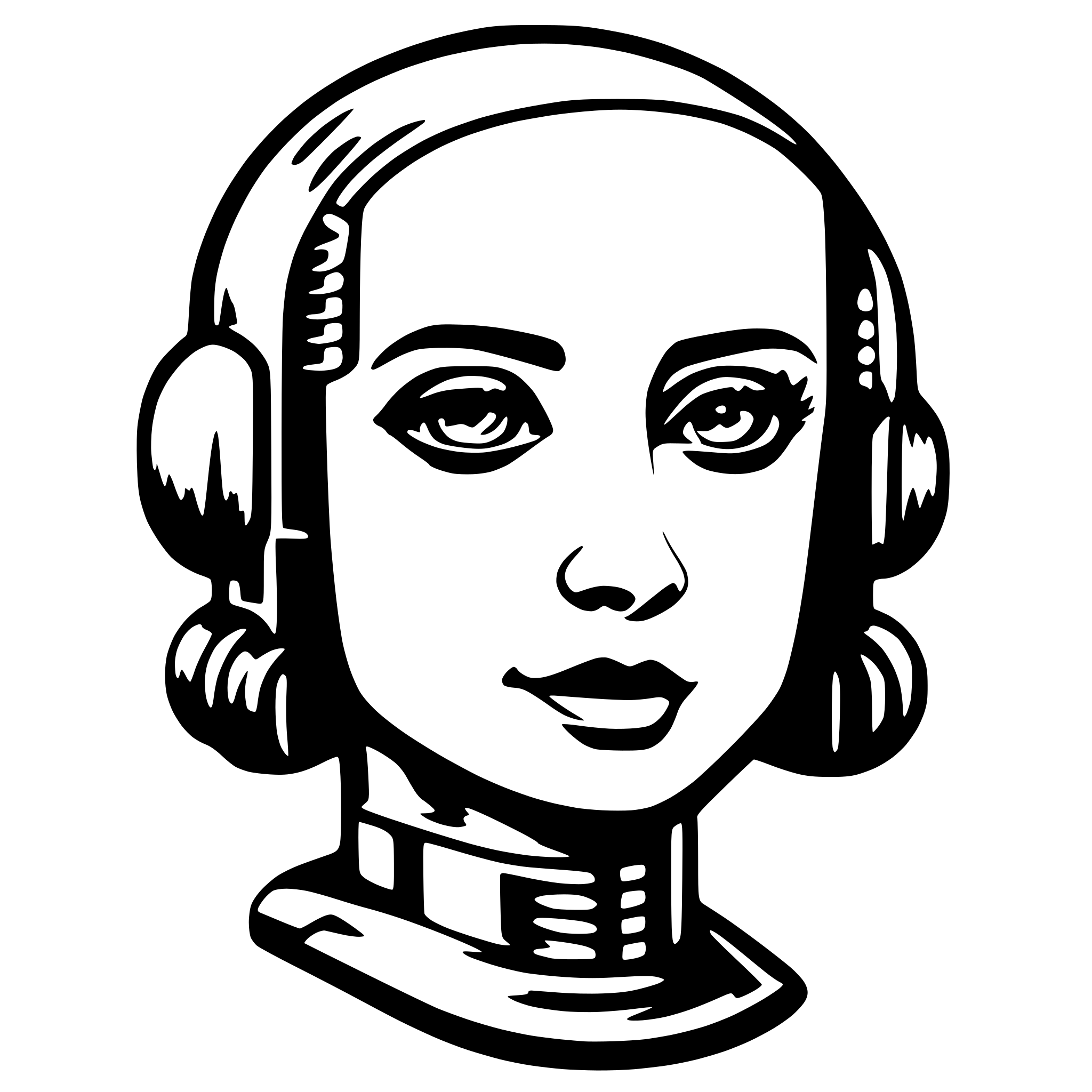 AI-generated SVG of a artificial intelligence