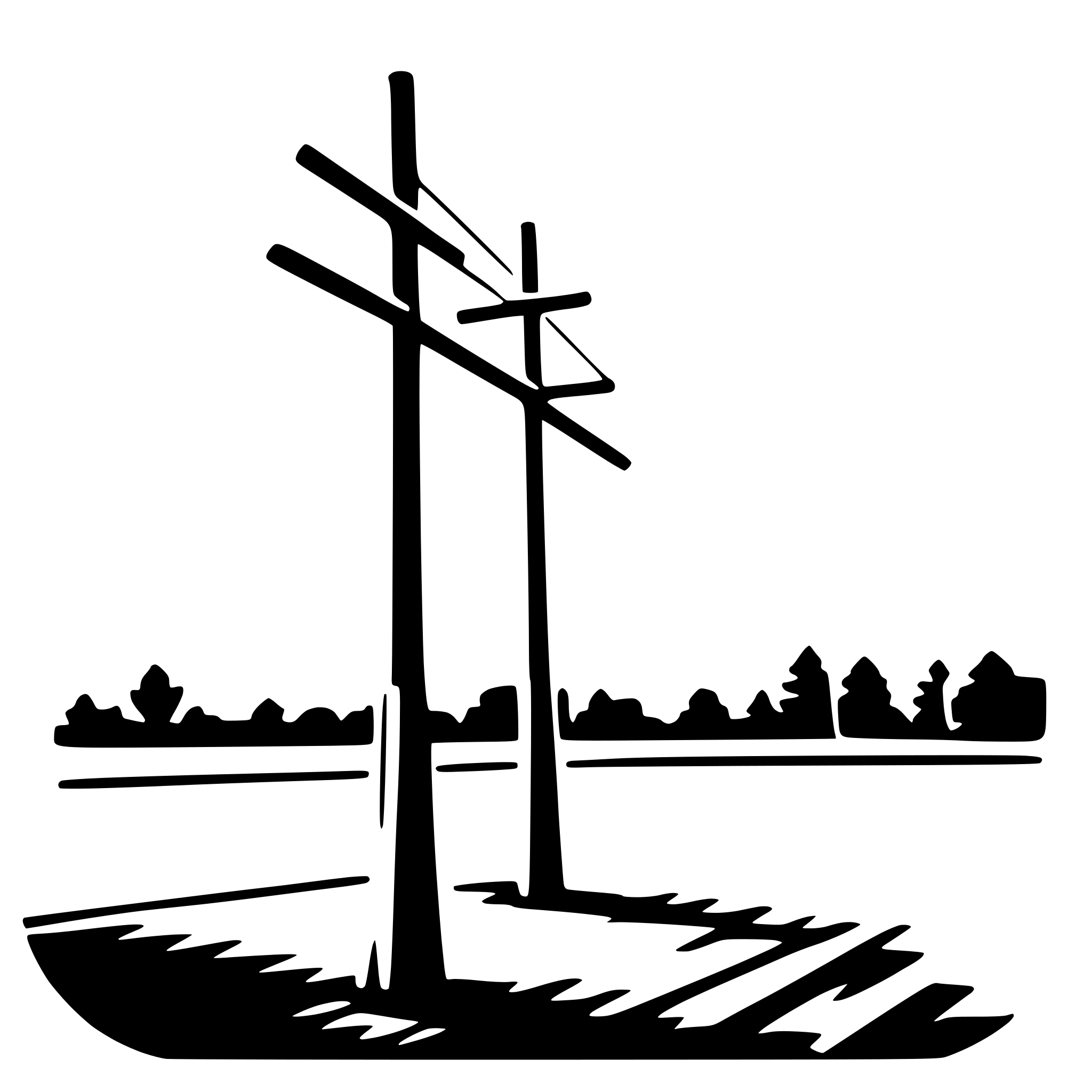 AI-generated SVG of 'utility pole'