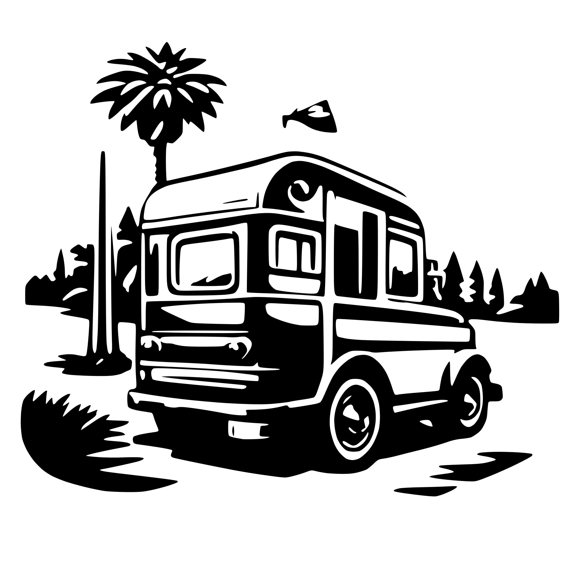 AI-generated SVG of 'Old school'