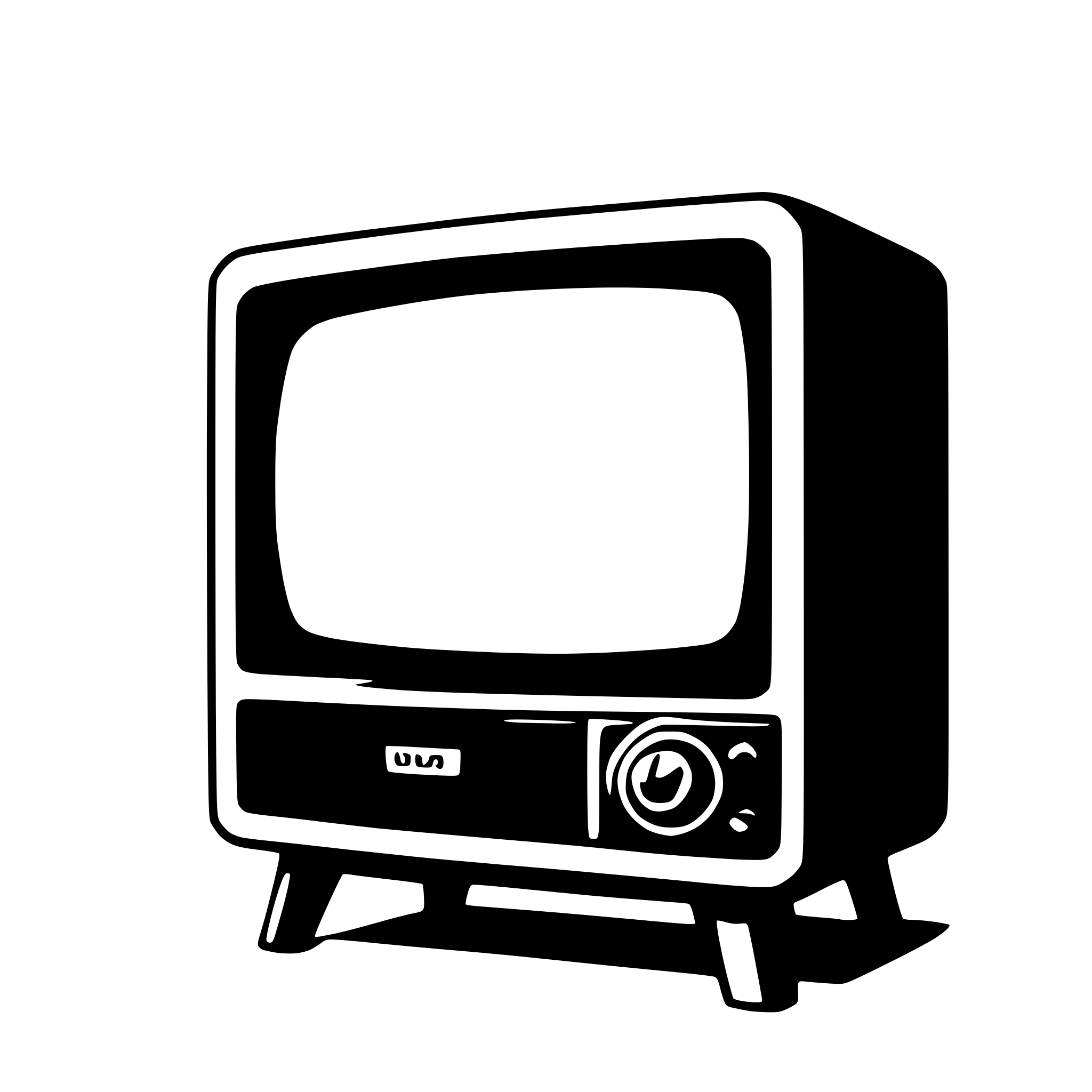 AI-generated SVG of 'tv'