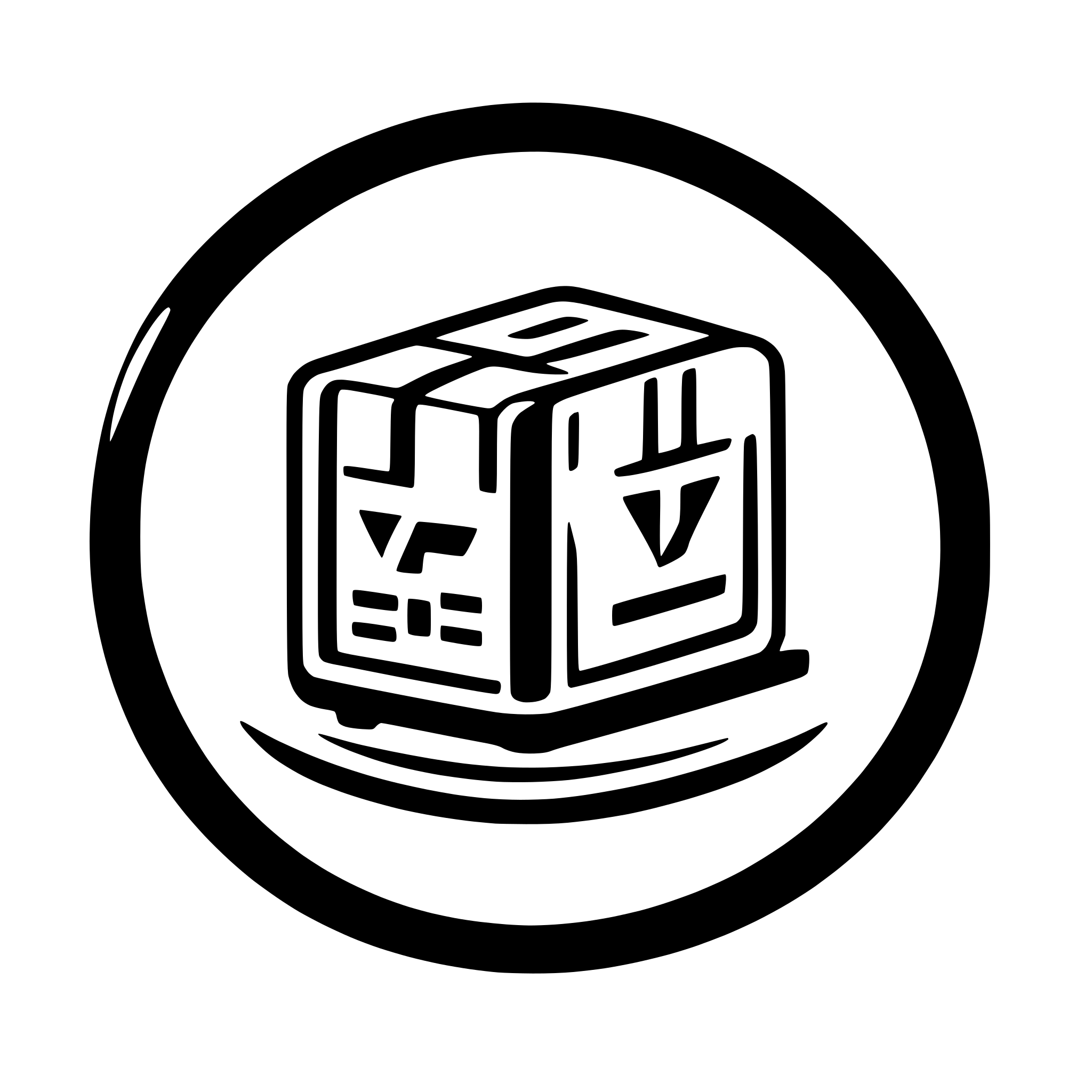 AI-generated SVG of a "DL" Design Logistic