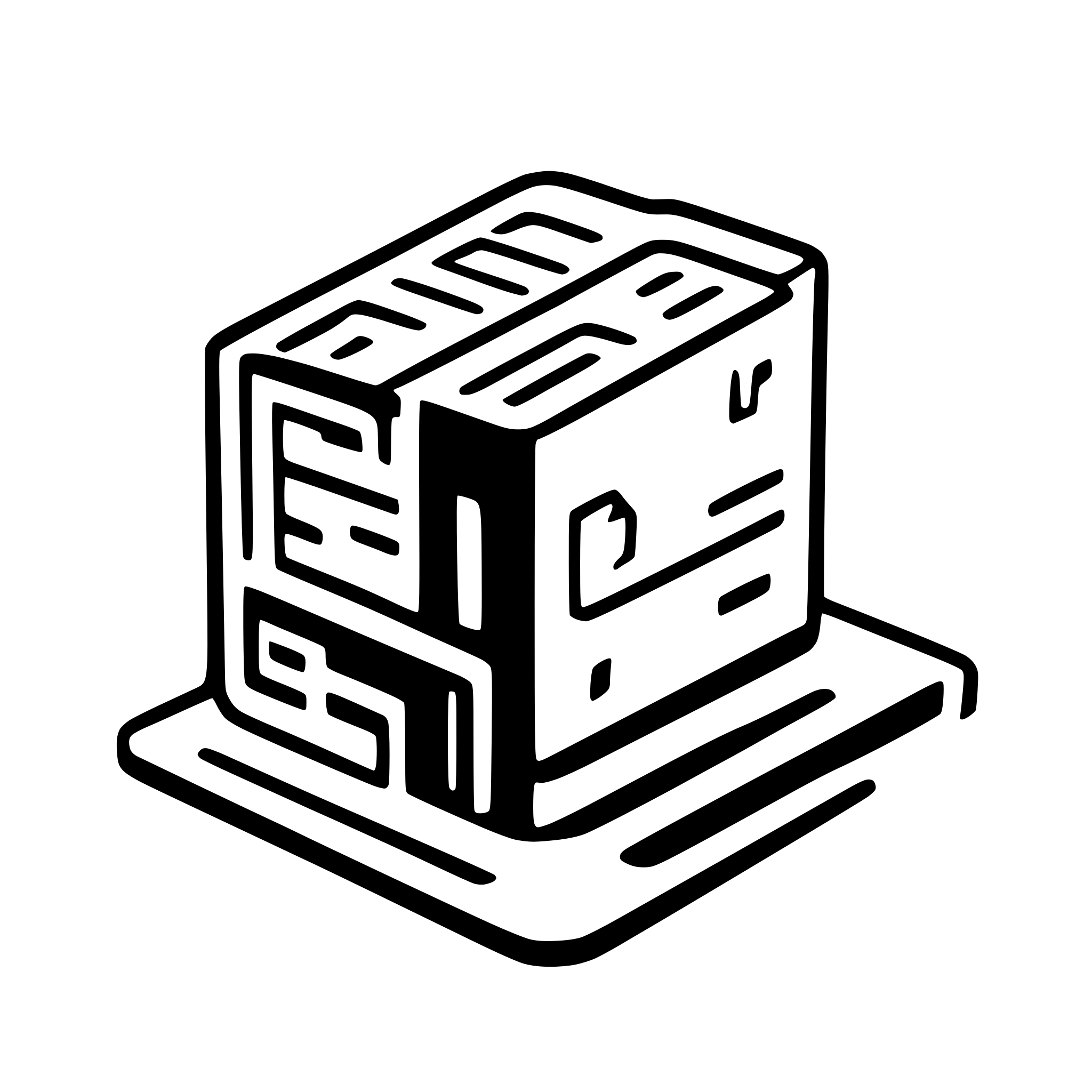 AI-generated SVG of 'perspective view of blueprint schema'