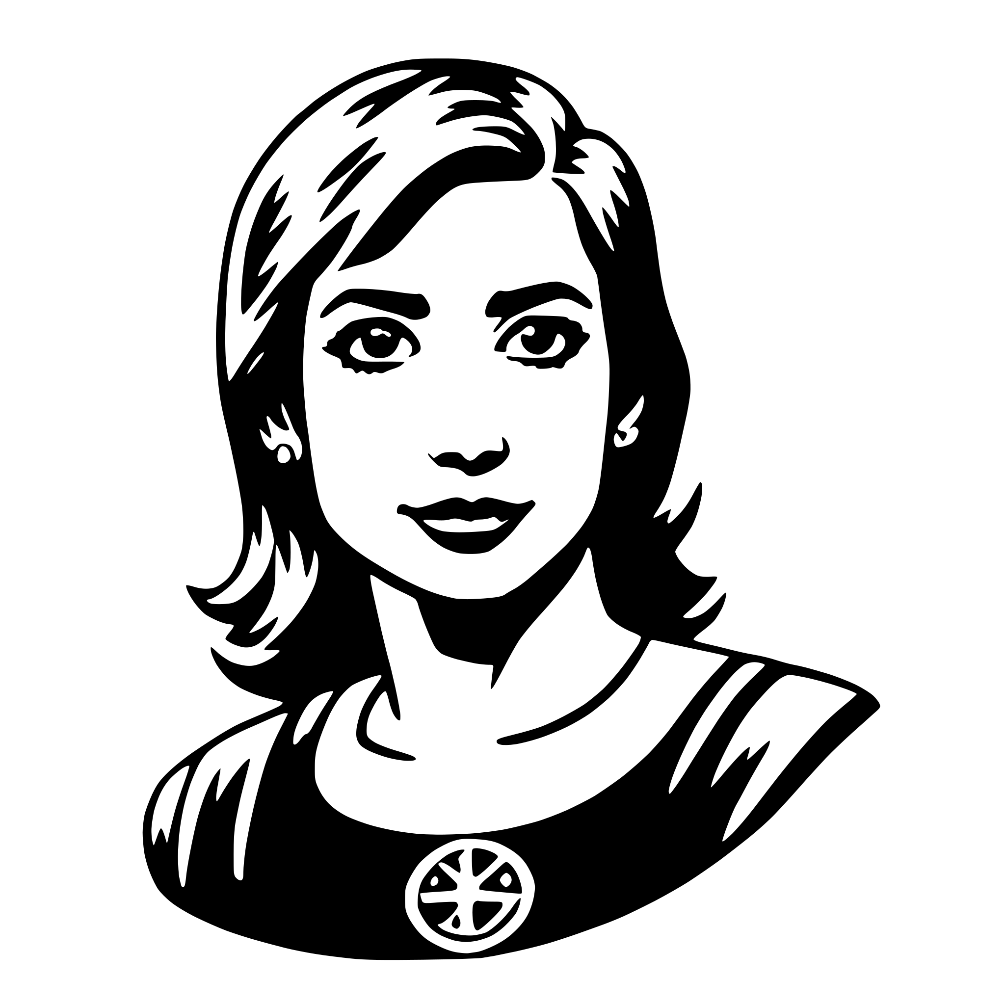 AI-generated SVG of a anu
