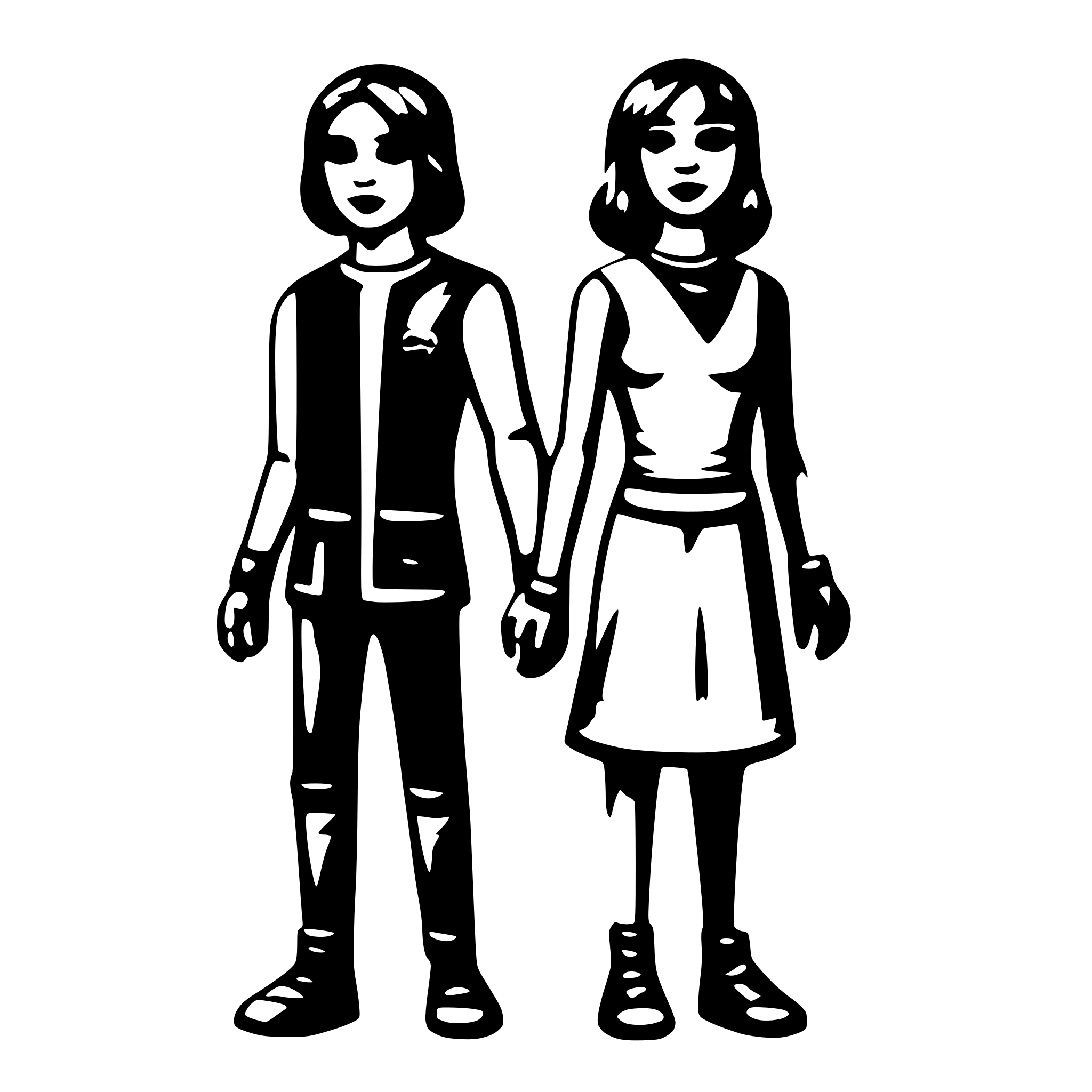 AI-generated SVG of 'humans'