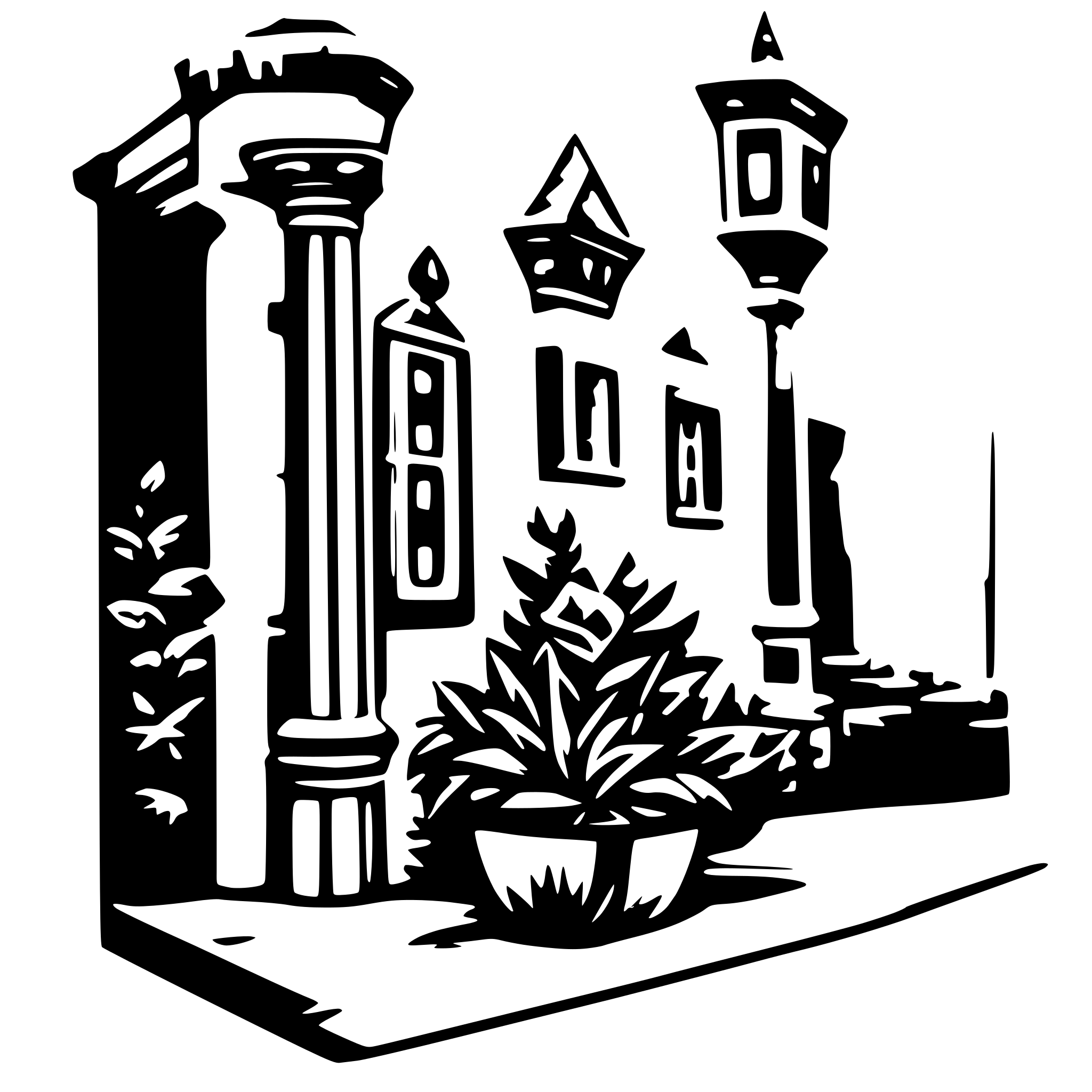 AI-generated SVG of a Wall art