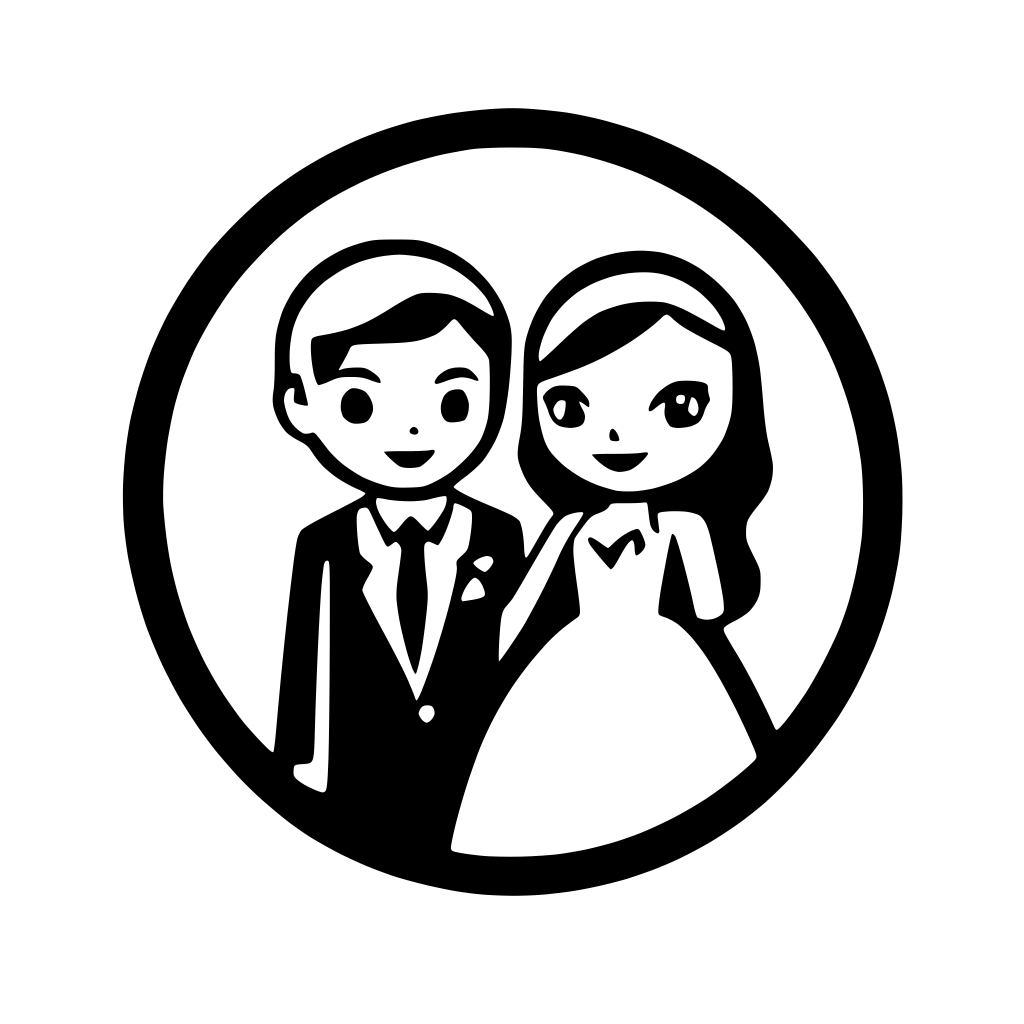 AI-generated SVG of a married icon