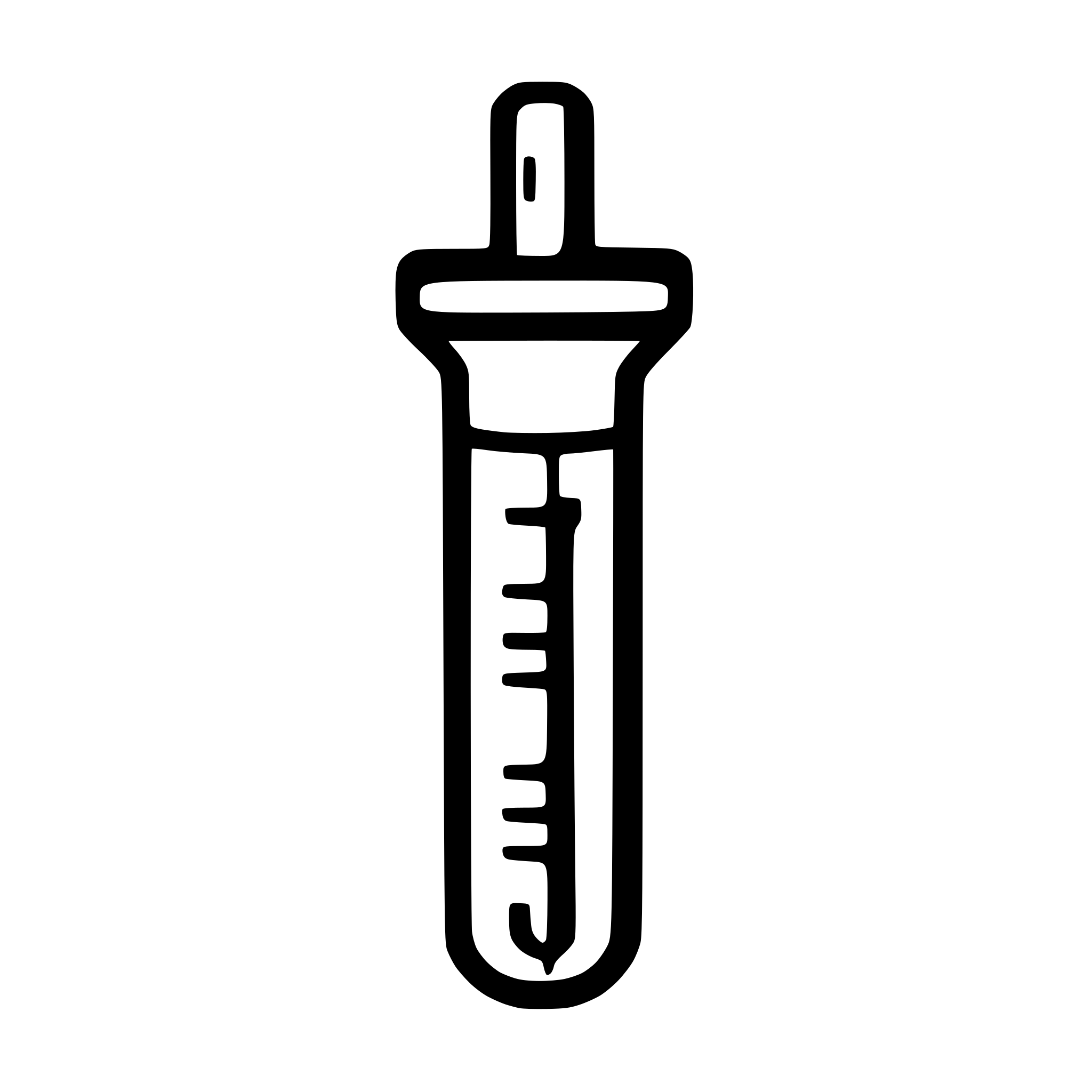 AI-generated SVG of a outline syringe icon