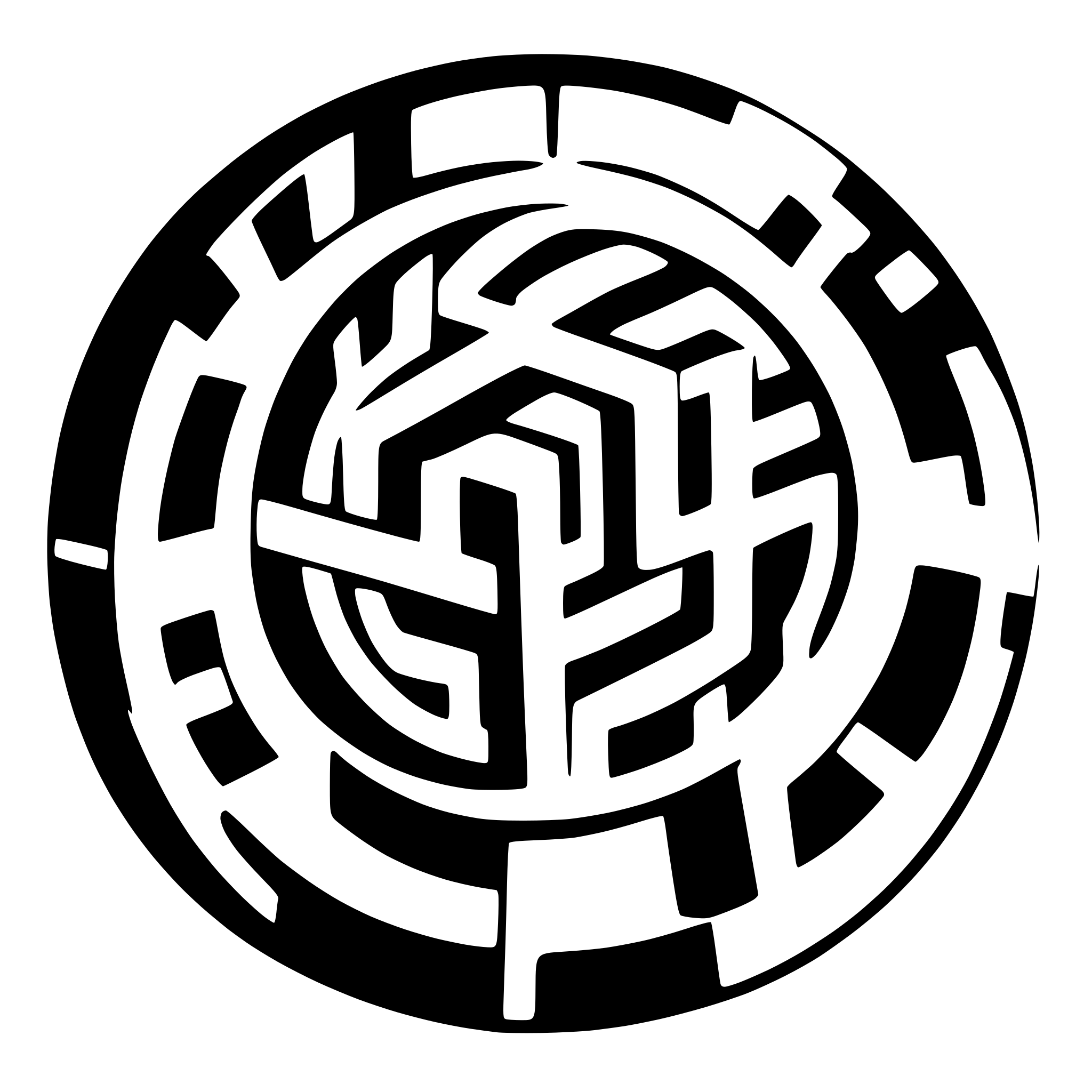 AI-generated SVG of a 3D math illusion