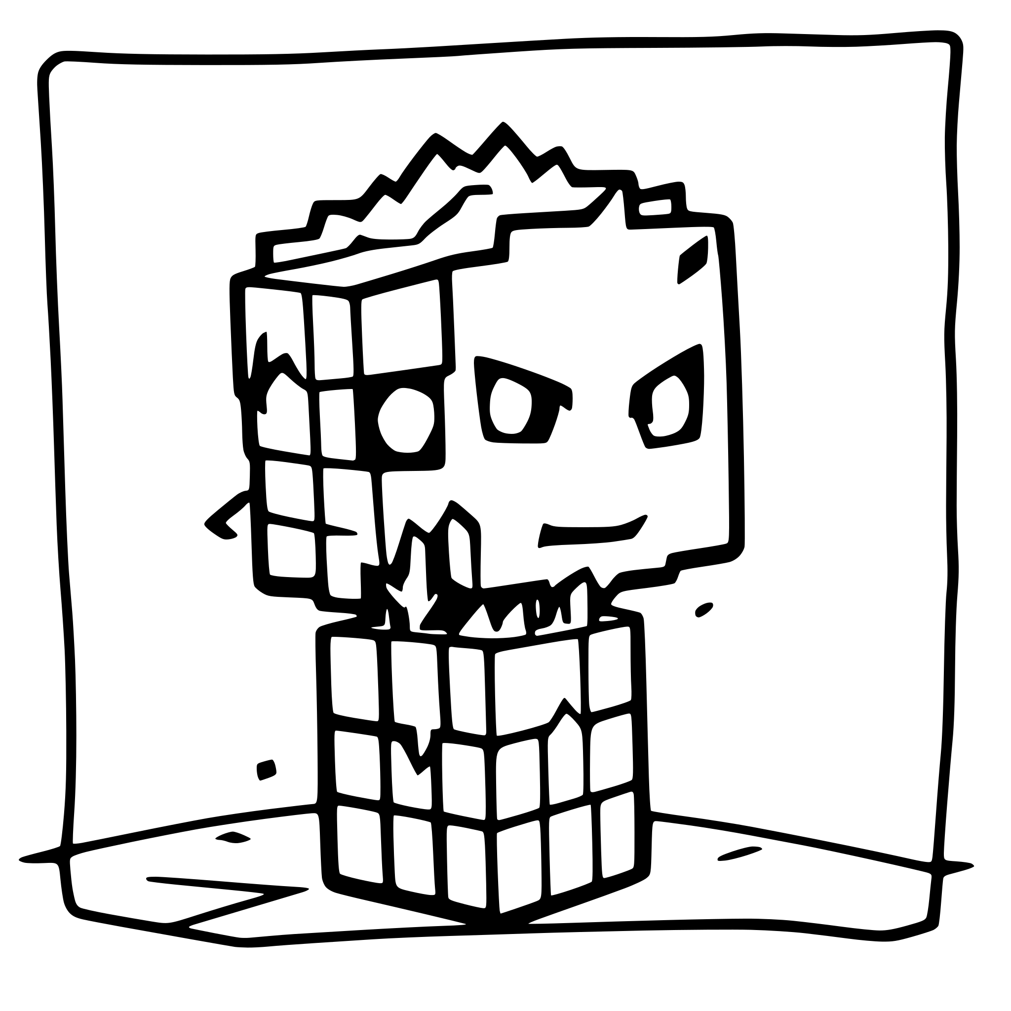 AI-generated SVG of 'minecraft creeper exploding'