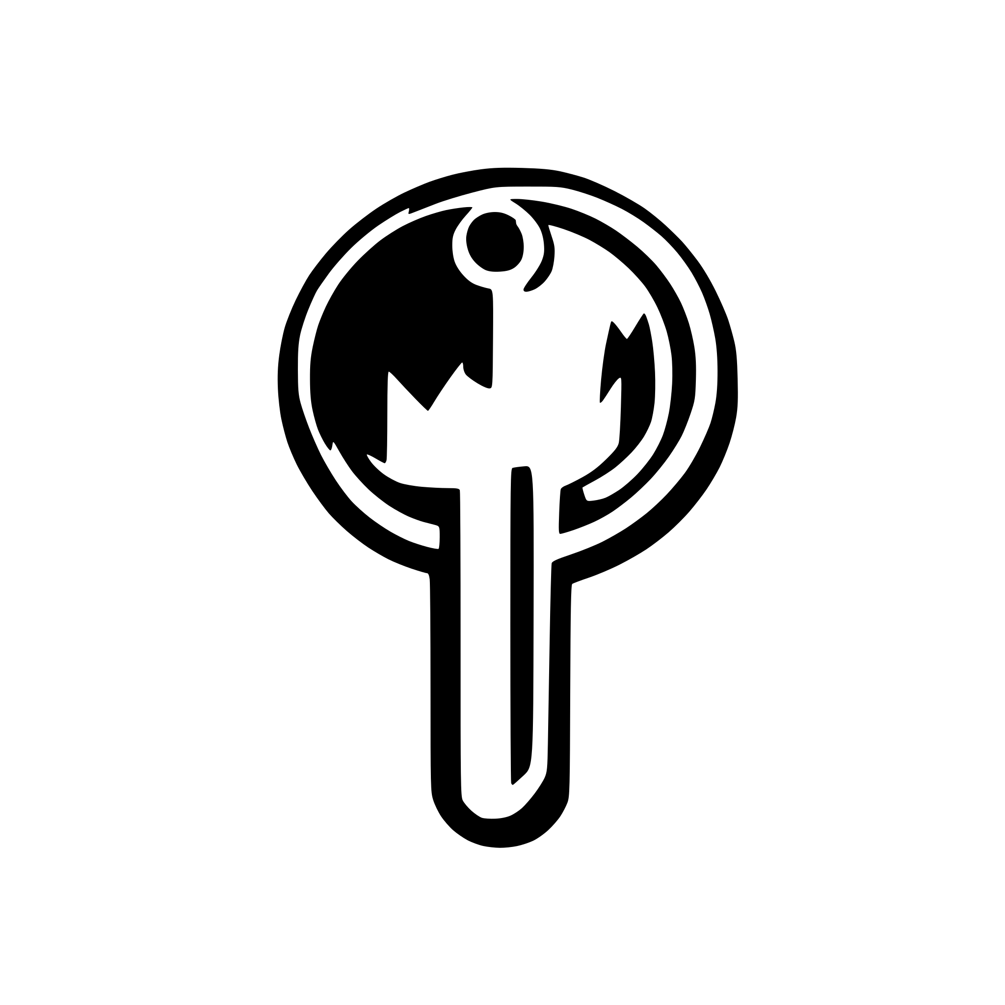 AI-generated SVG of 'A minimalistic key icon'