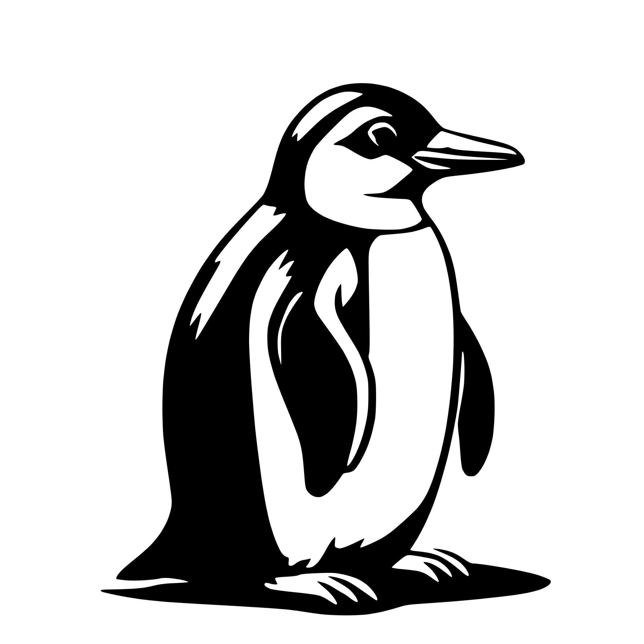 AI-generated SVG of 'pinguin'
