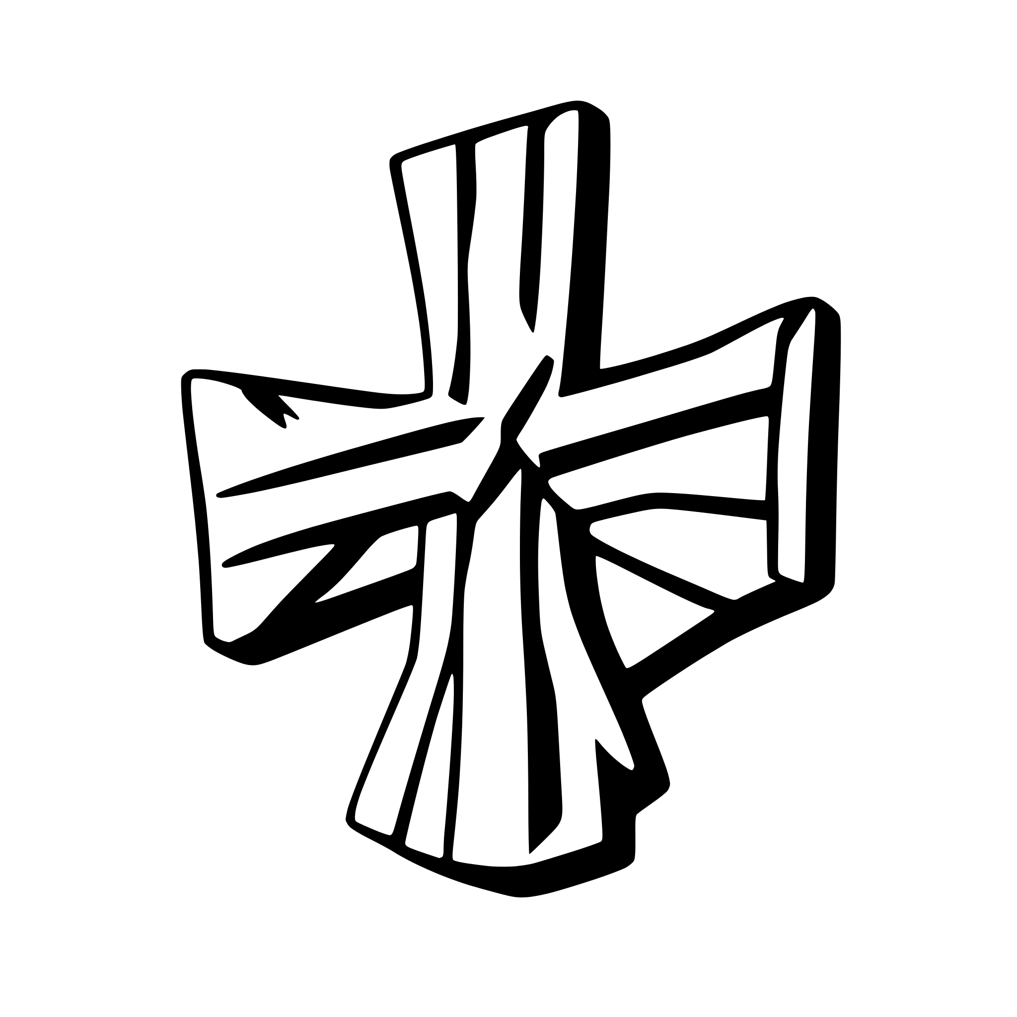 AI-generated SVG of a Very Simple Iron Cross