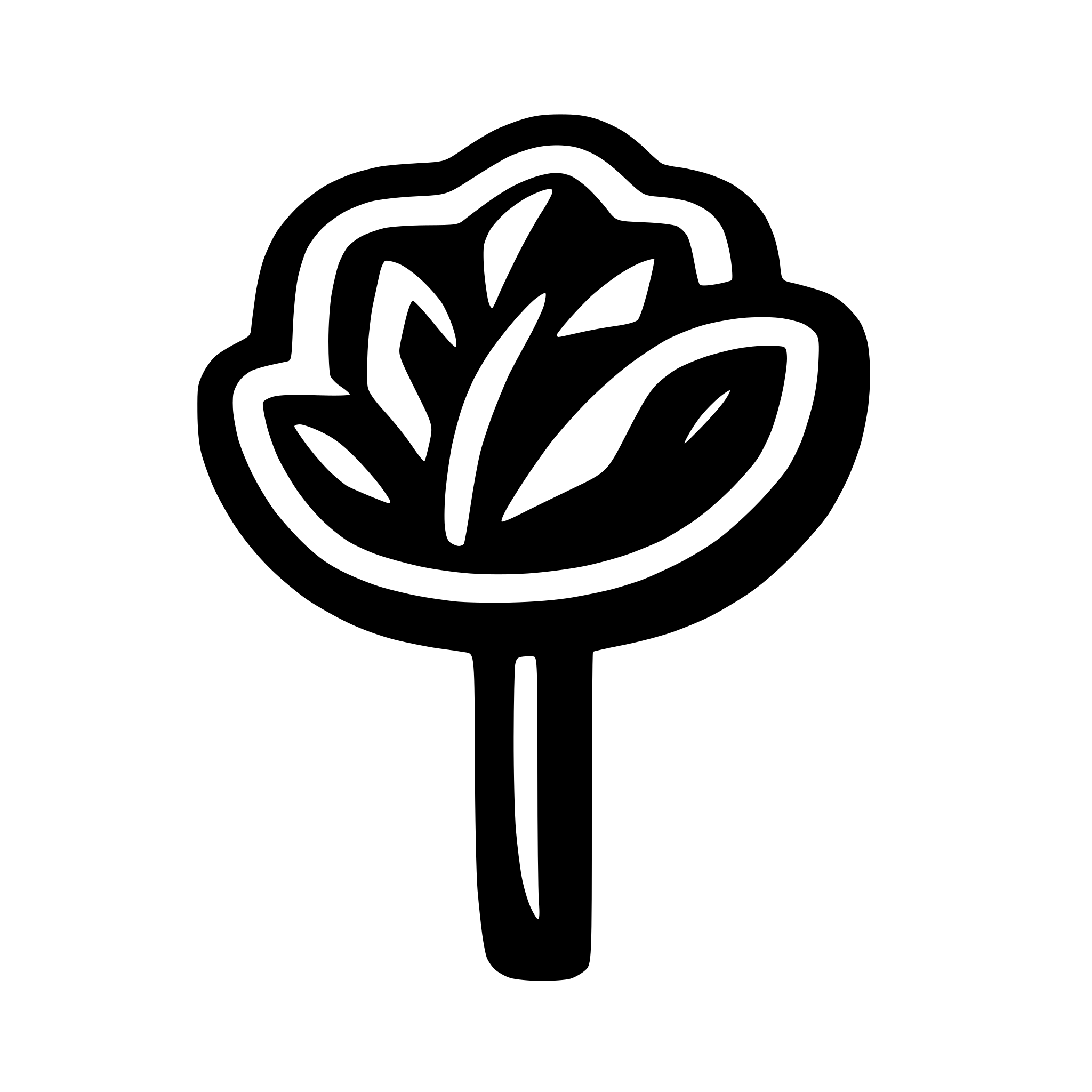 AI-generated SVG of a highly detailed color web icon of a flower. use svg gradients if needed