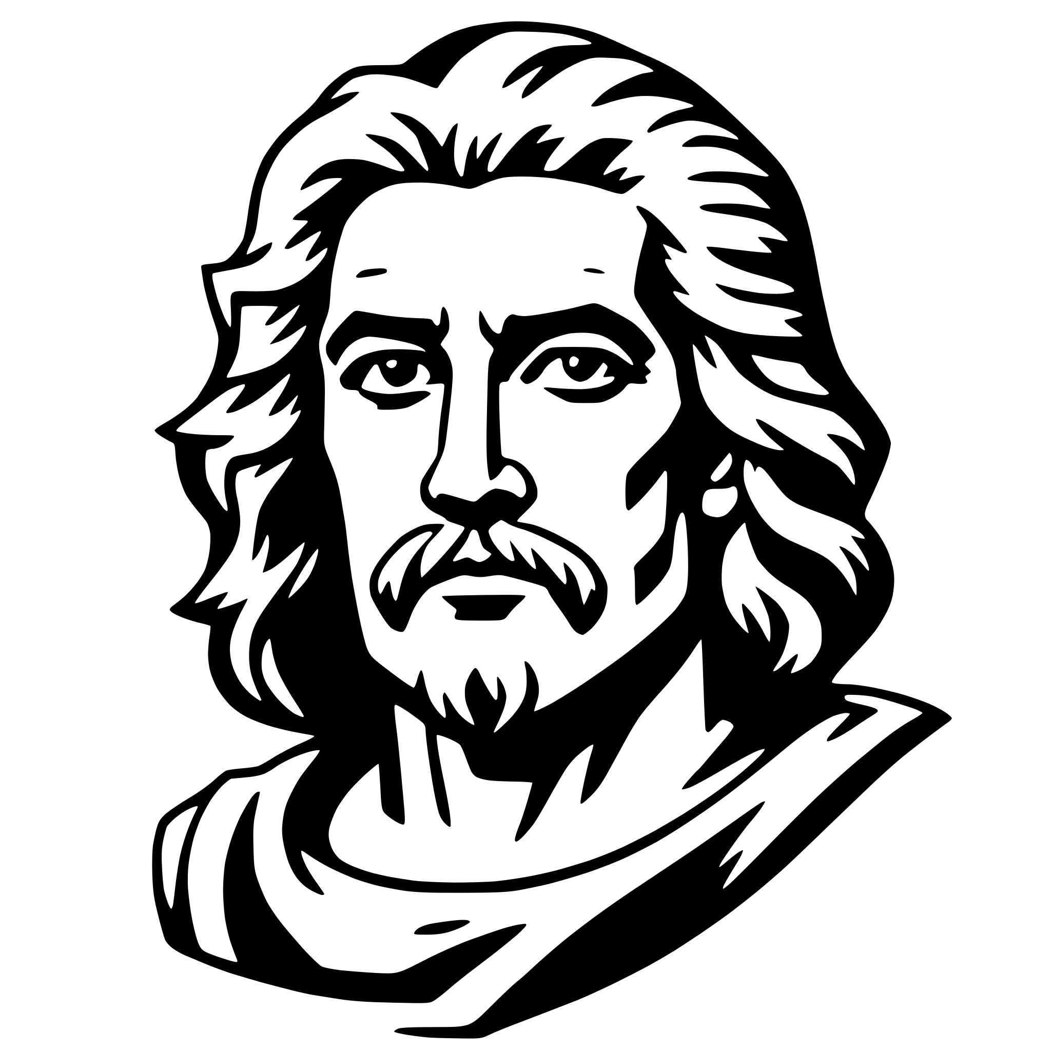 AI-generated SVG of 'zeus'