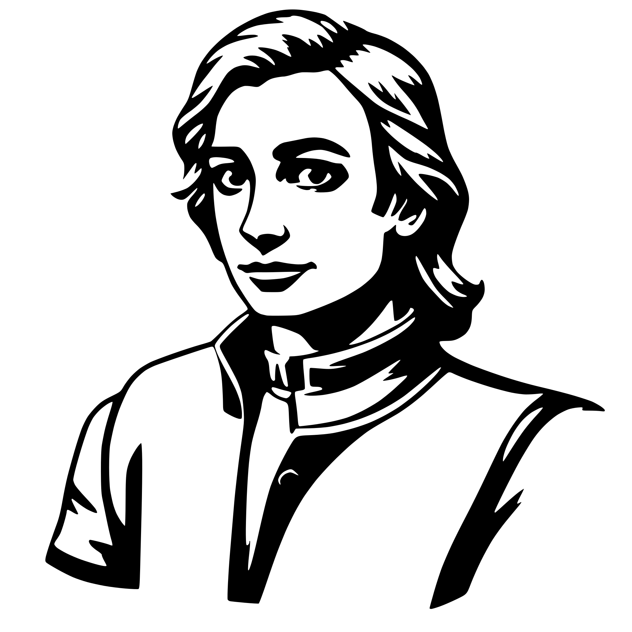 AI-generated SVG of 'a man'