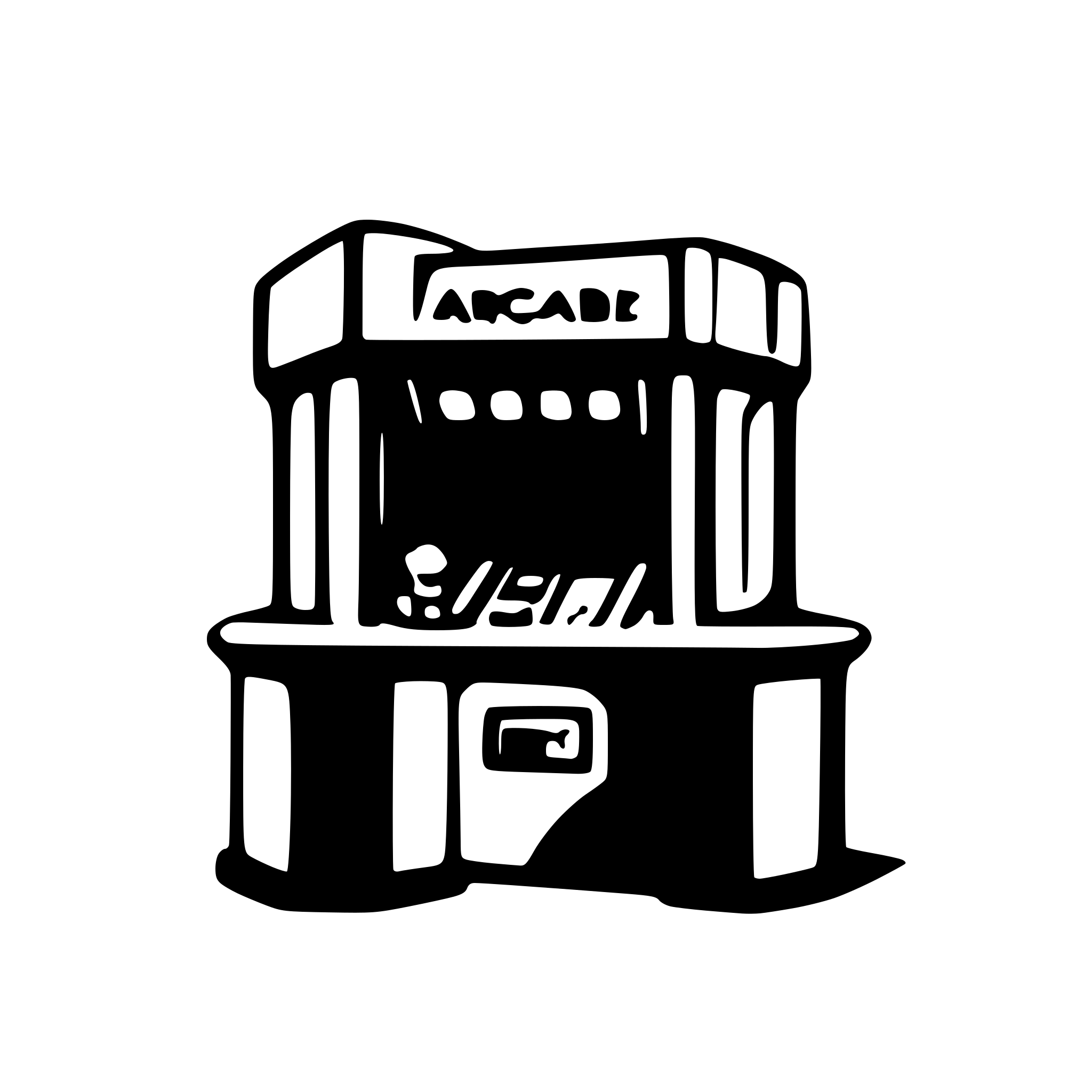 AI-generated SVG of a Arcade