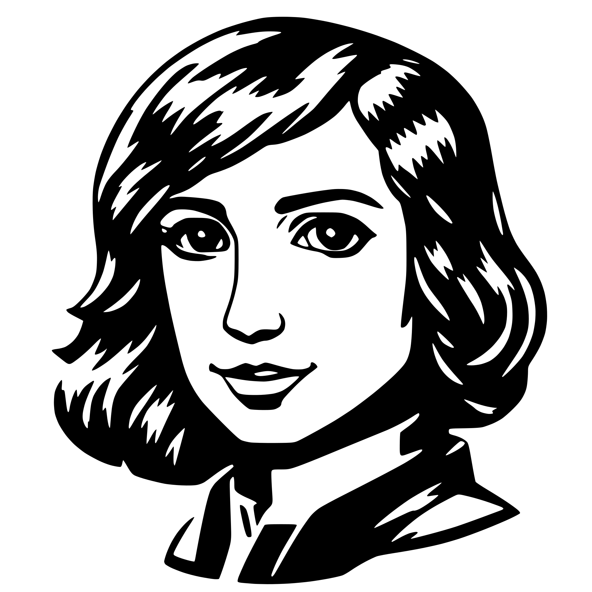 AI-generated SVG of 'AI CV generator'