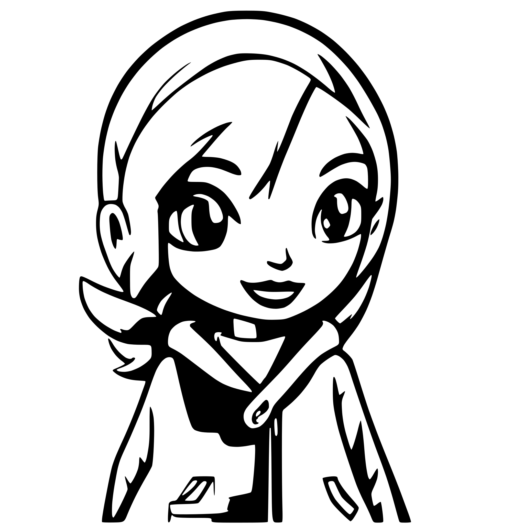 AI-generated SVG of 'theif'
